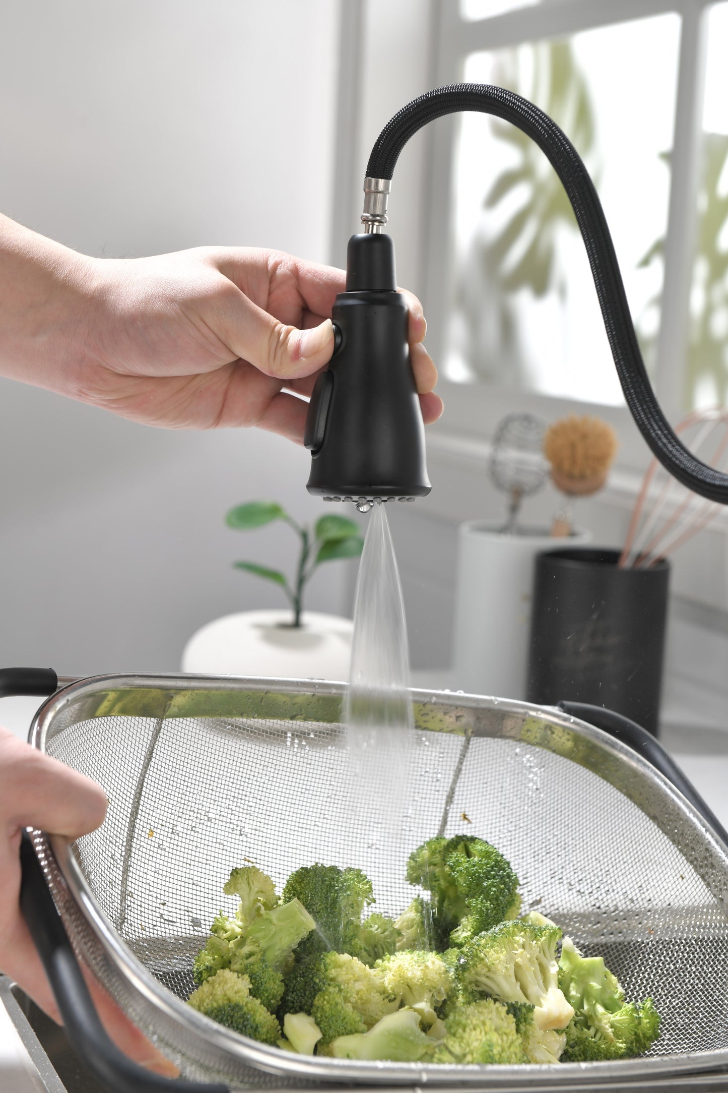 Touch Kitchen Faucet with Pull Down Sprayer