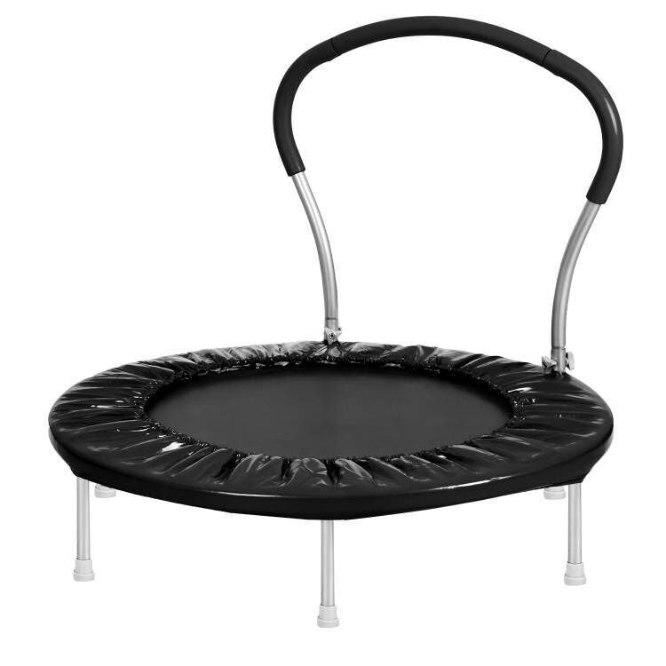 36" TRAMPOLINE WITH HANDLE(BK)-METAL