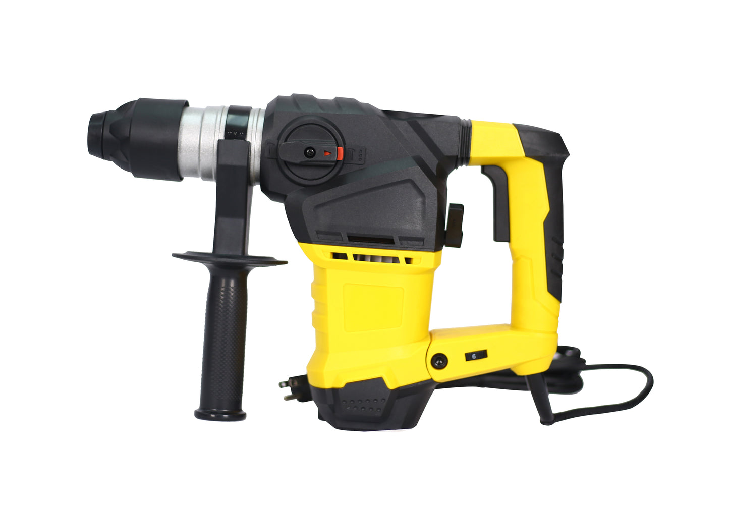 Professioinal Quality 1-1/4 SDS-Plus Heavy Duty Rotary Hammer Drill 13 Amp - Vibration Control, 3 Functions