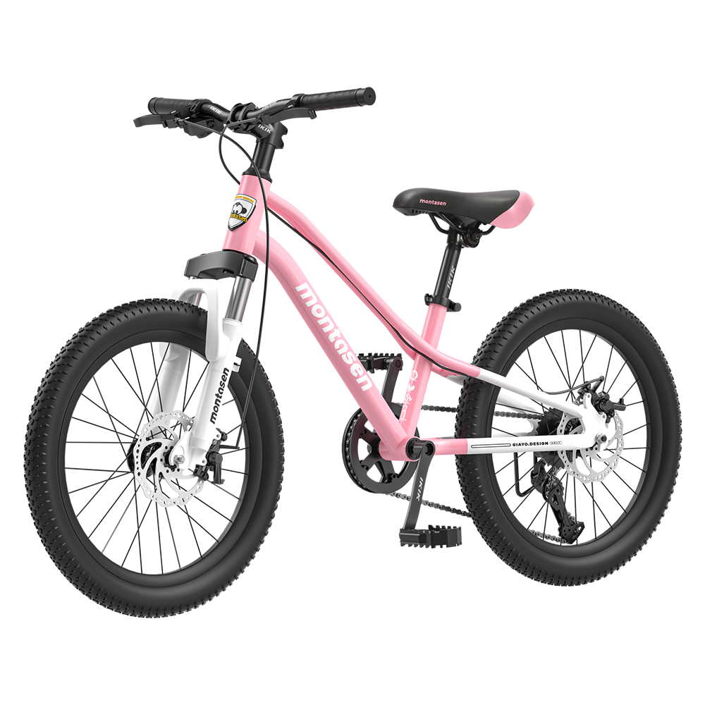 24" Youth Bike Kids Bike for Boys and Girls with Suspension Fork, 7-Speed Drivetrain, Multiple Colors.