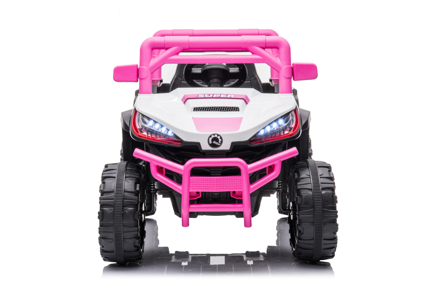 12V7A*1 30W*4 Pink Kids Ride On Car with Remote Control and Music