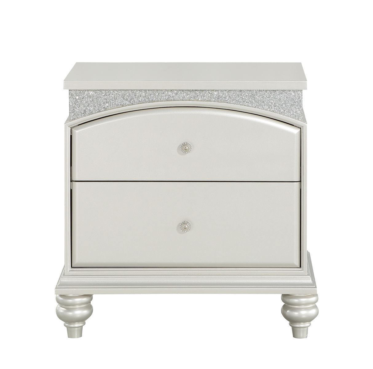 Maverick Nightstand, Platinum 21803