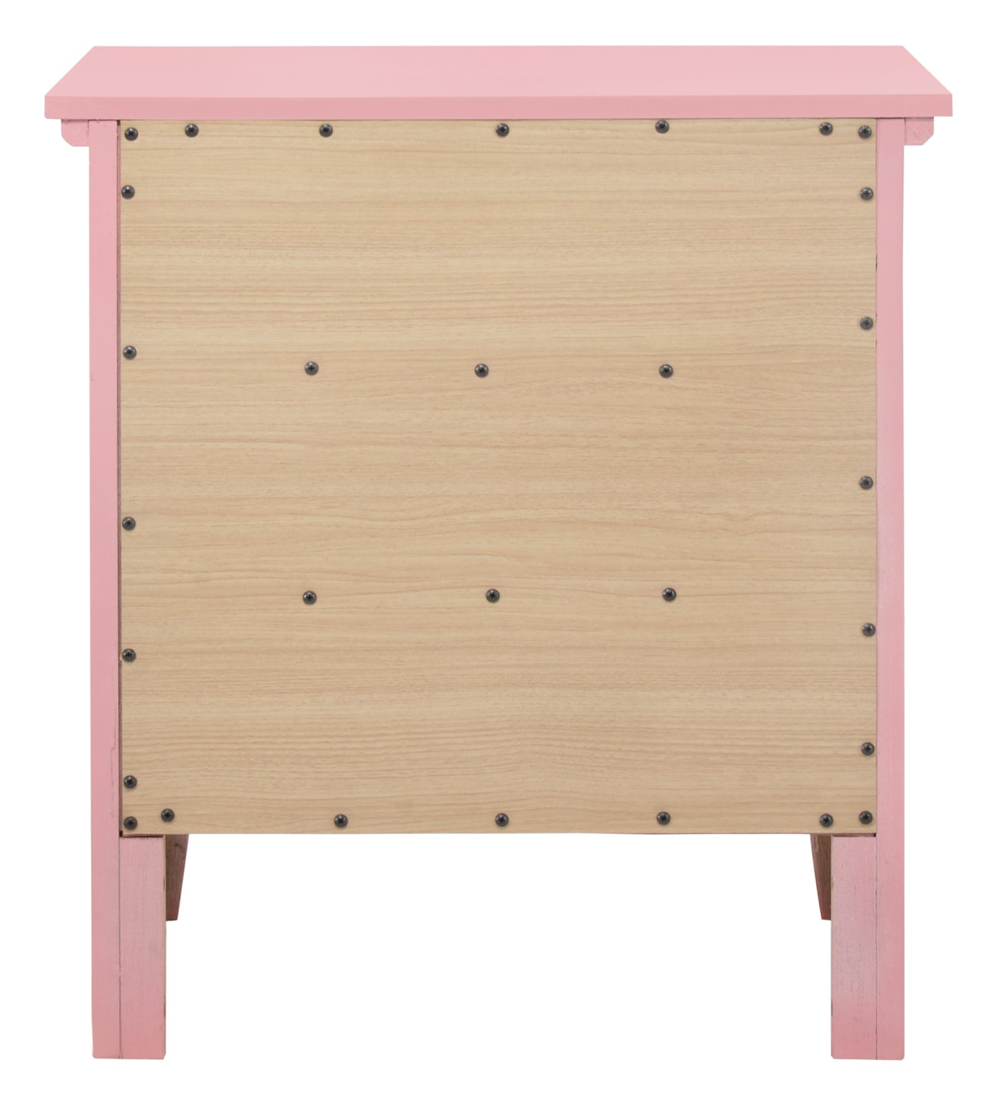 Hammond G5404-N 3 Drawer Nightstand , Pink