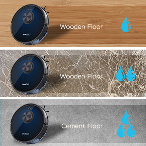 Effortless Cleaning Solution: Geek Smart L7 Robot Vacuum Cleaner and Mop, Smart Navigation, Wi-Fi Connectivity, Room Selection Feature, MAX 2700 PA Suction, Suitable for Pets and Spacious Homes