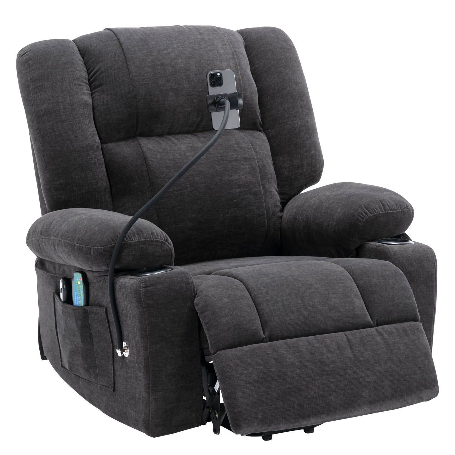 Elderly Massage and Heating Power Lift Recliner Chair