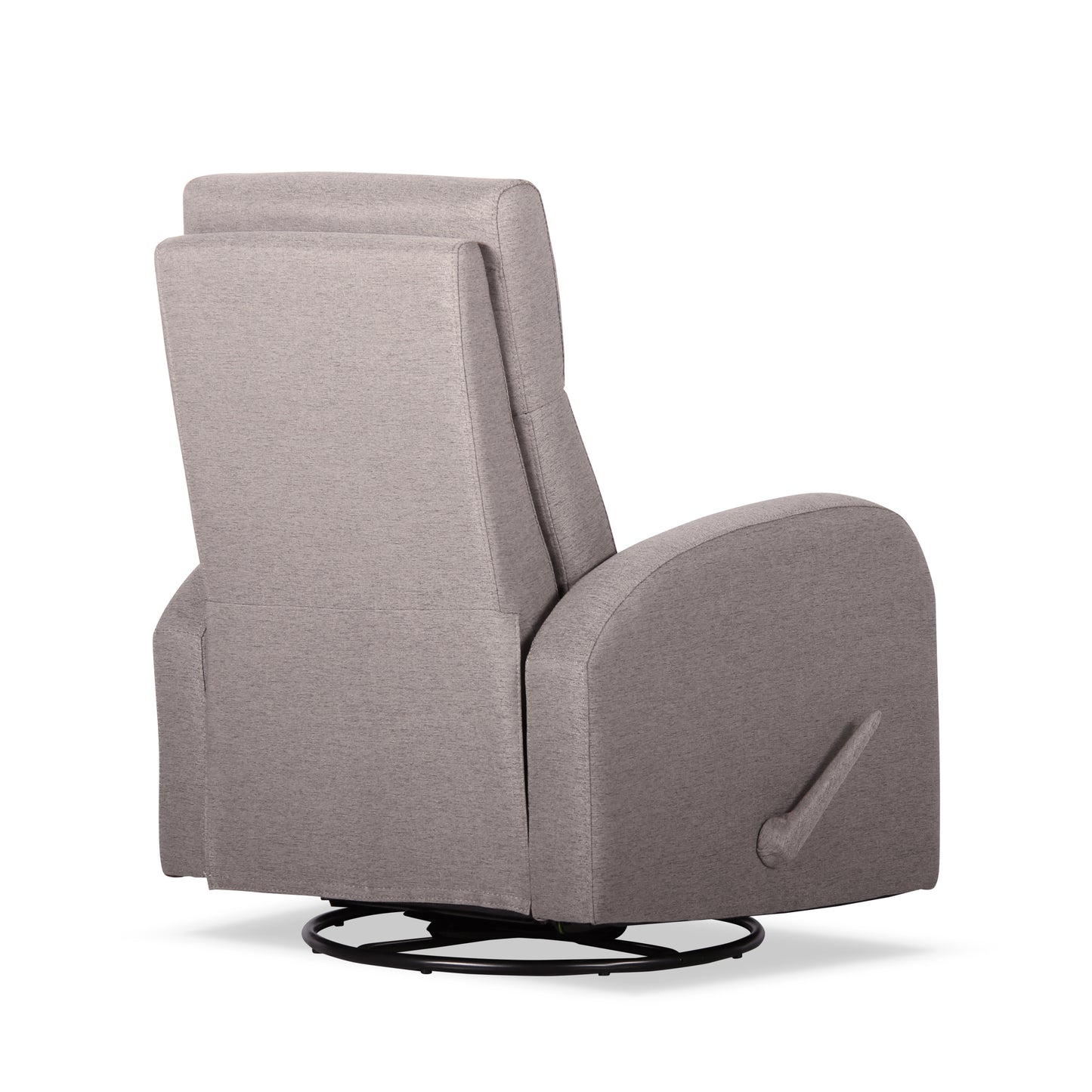 Lahti Manual Glider Swivel Recliner with Handle