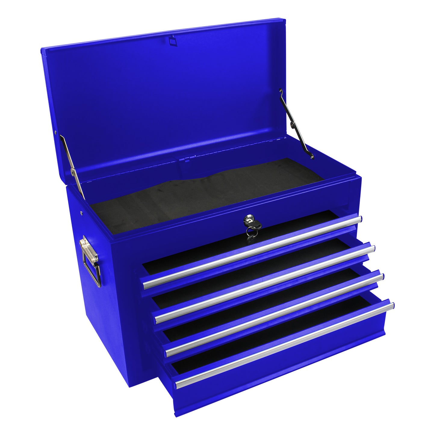 High Capacity Rolling Tool Chest with Wheels and Drawers, 6-Drawer Tool Storage Cabinet--BLUE