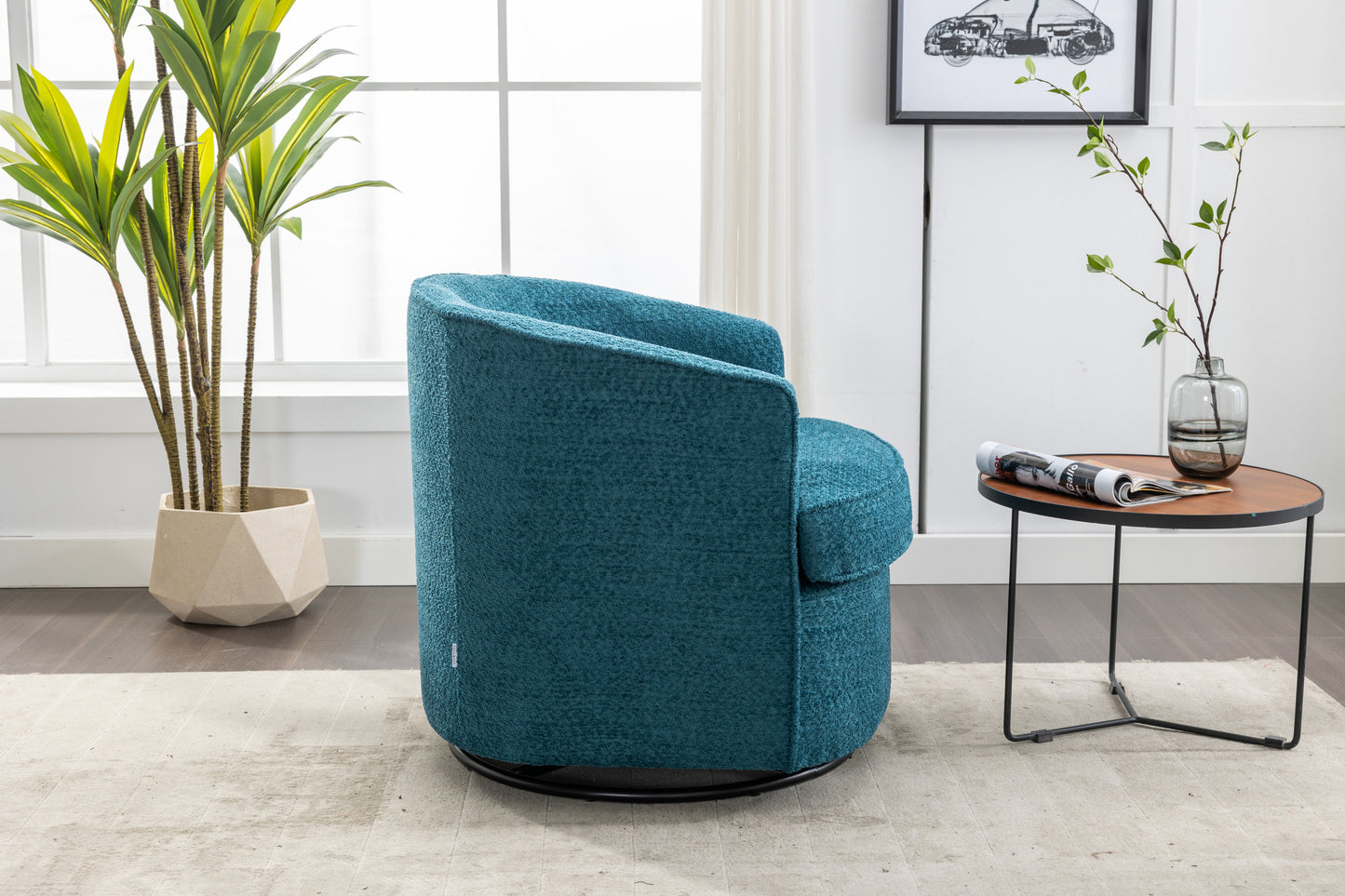 Swivel Barrel Chair for Ultimate Relaxation