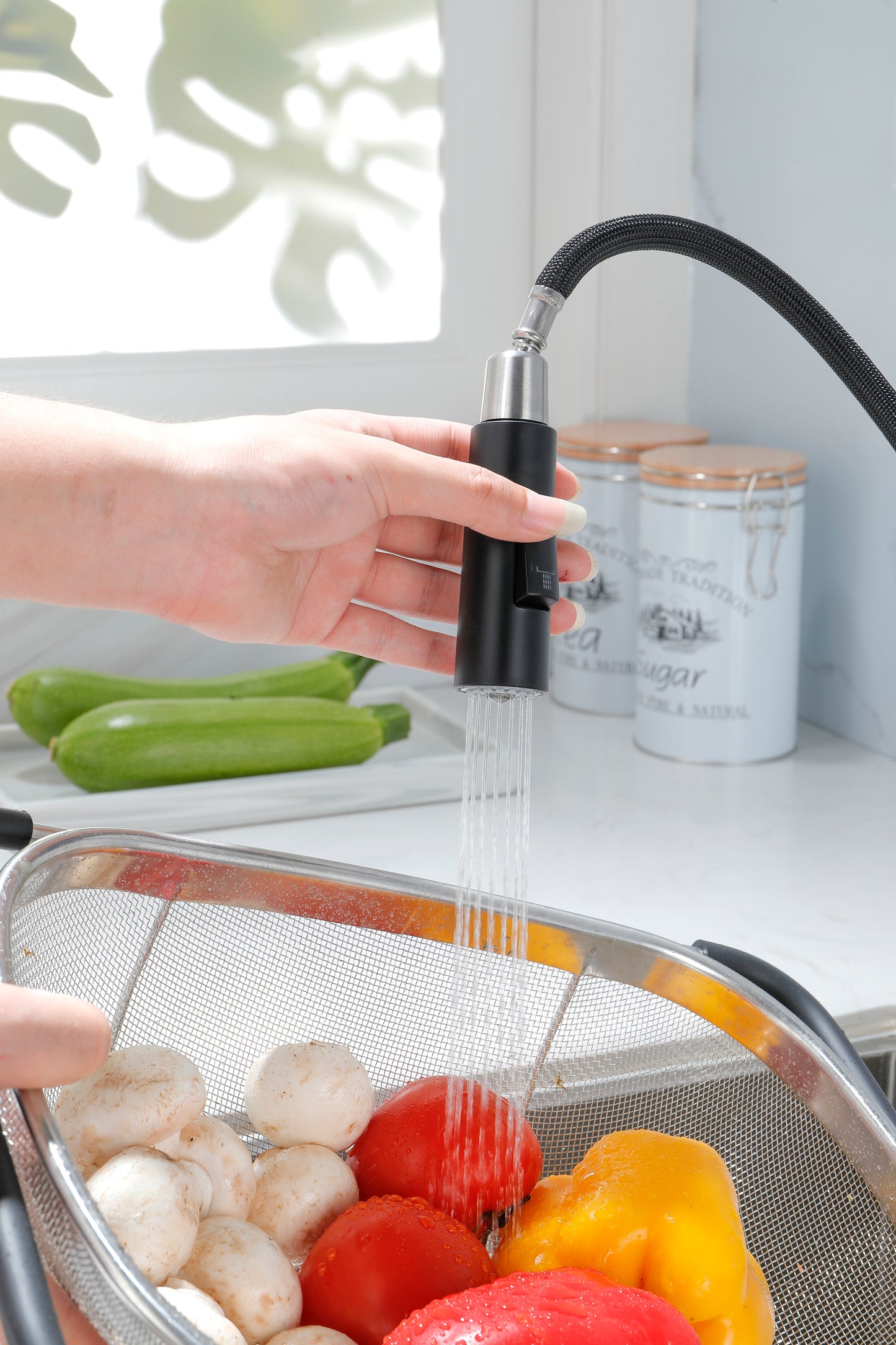 Kitchen Faucet with Pull Down Sprayer