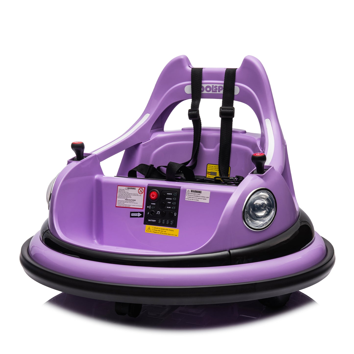 Electric Bumper Car for Kids Aged 1.5-5 Years Old with Remote Control and Safety Features