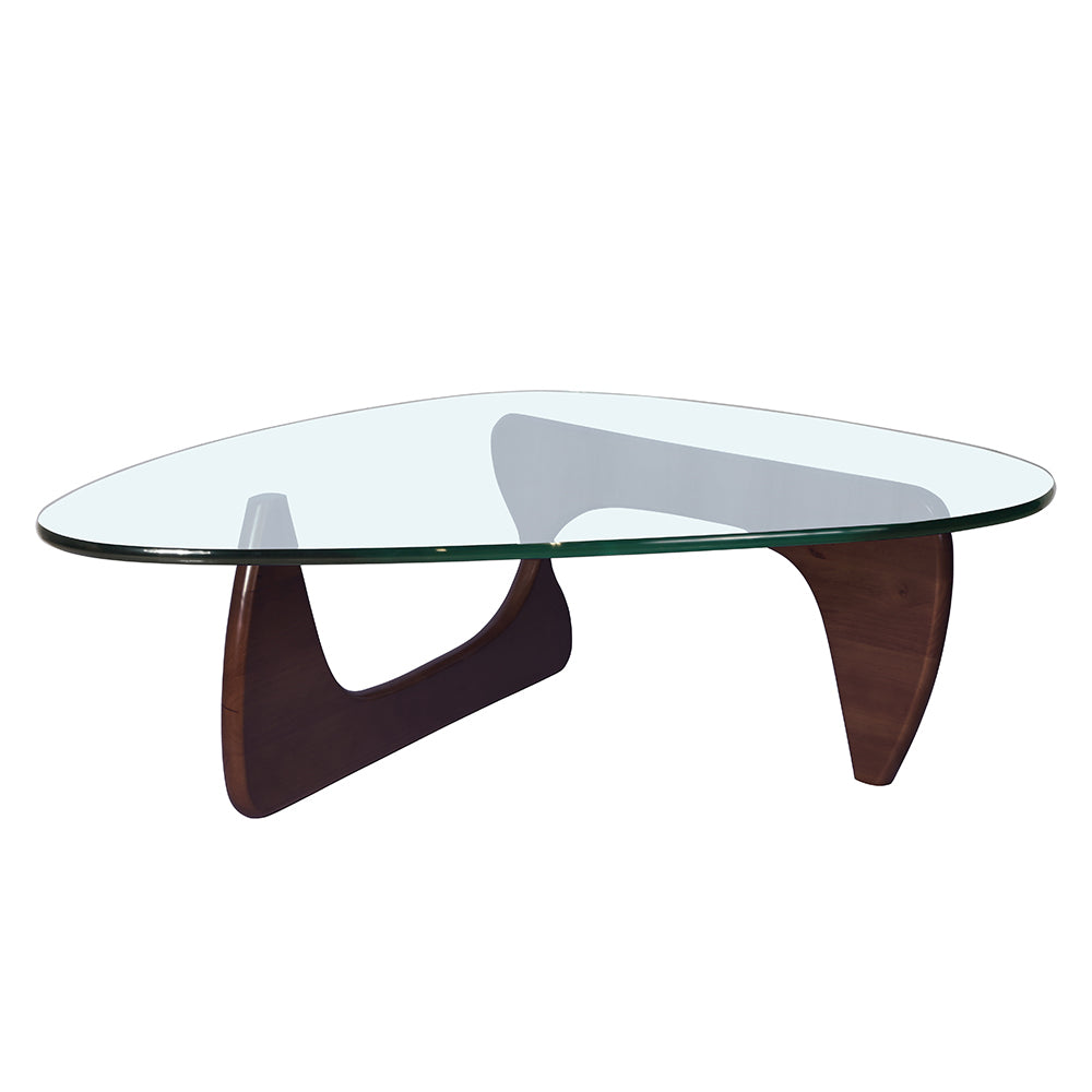 Modern Geometric Black Coffee Table