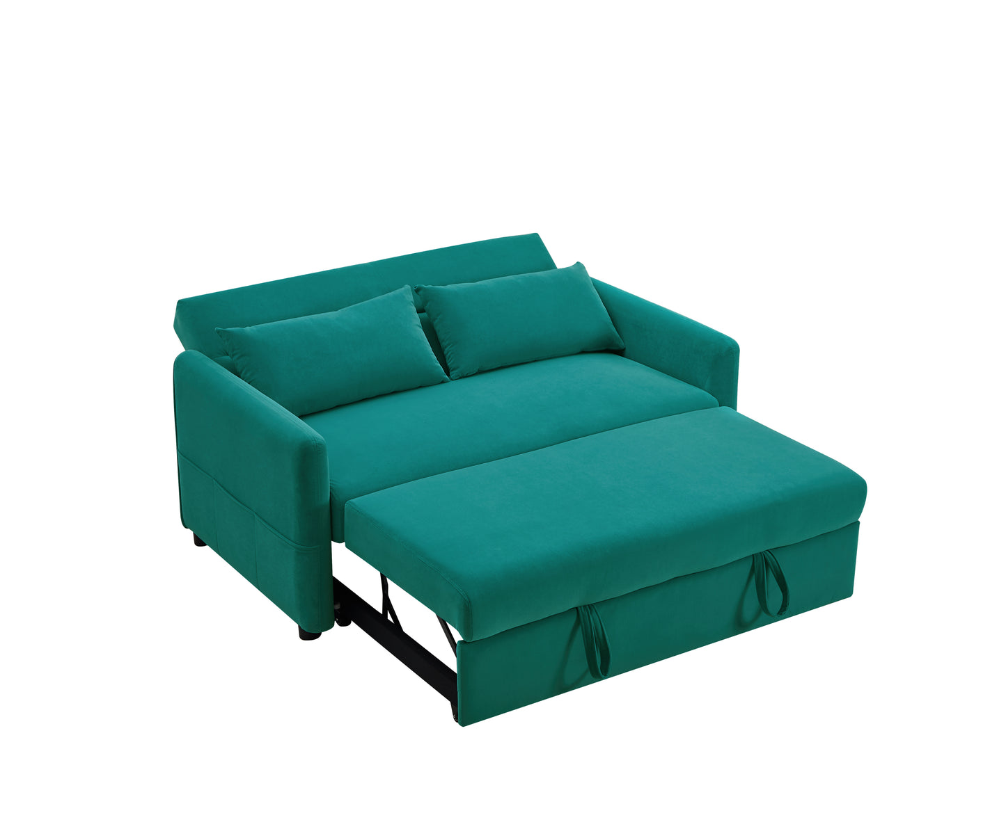 Blue Convertible Leisure Love Sofa