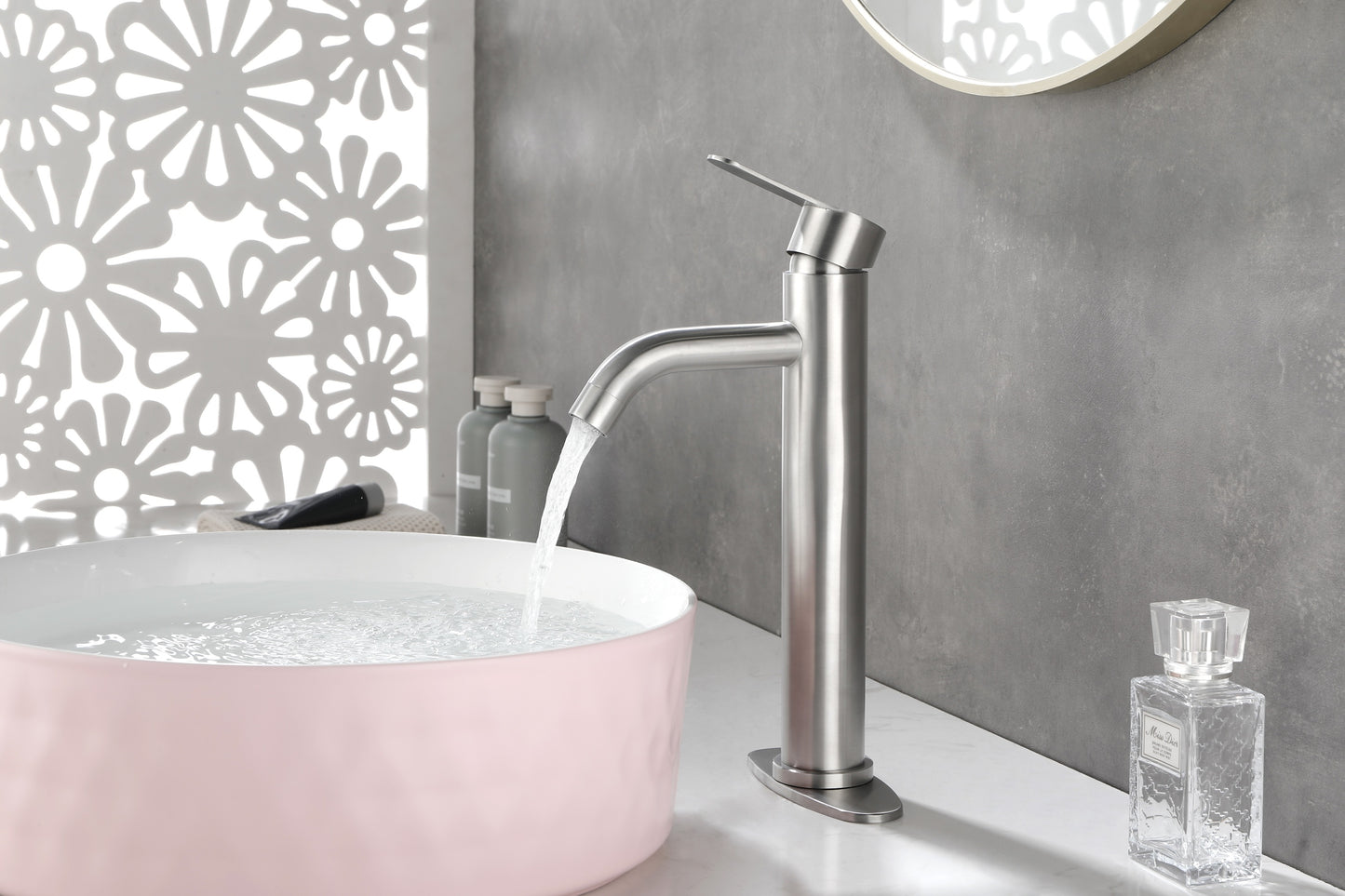 Versatile Stainless Steel Bathroom Sink Faucet for Modern RVs and Vanities