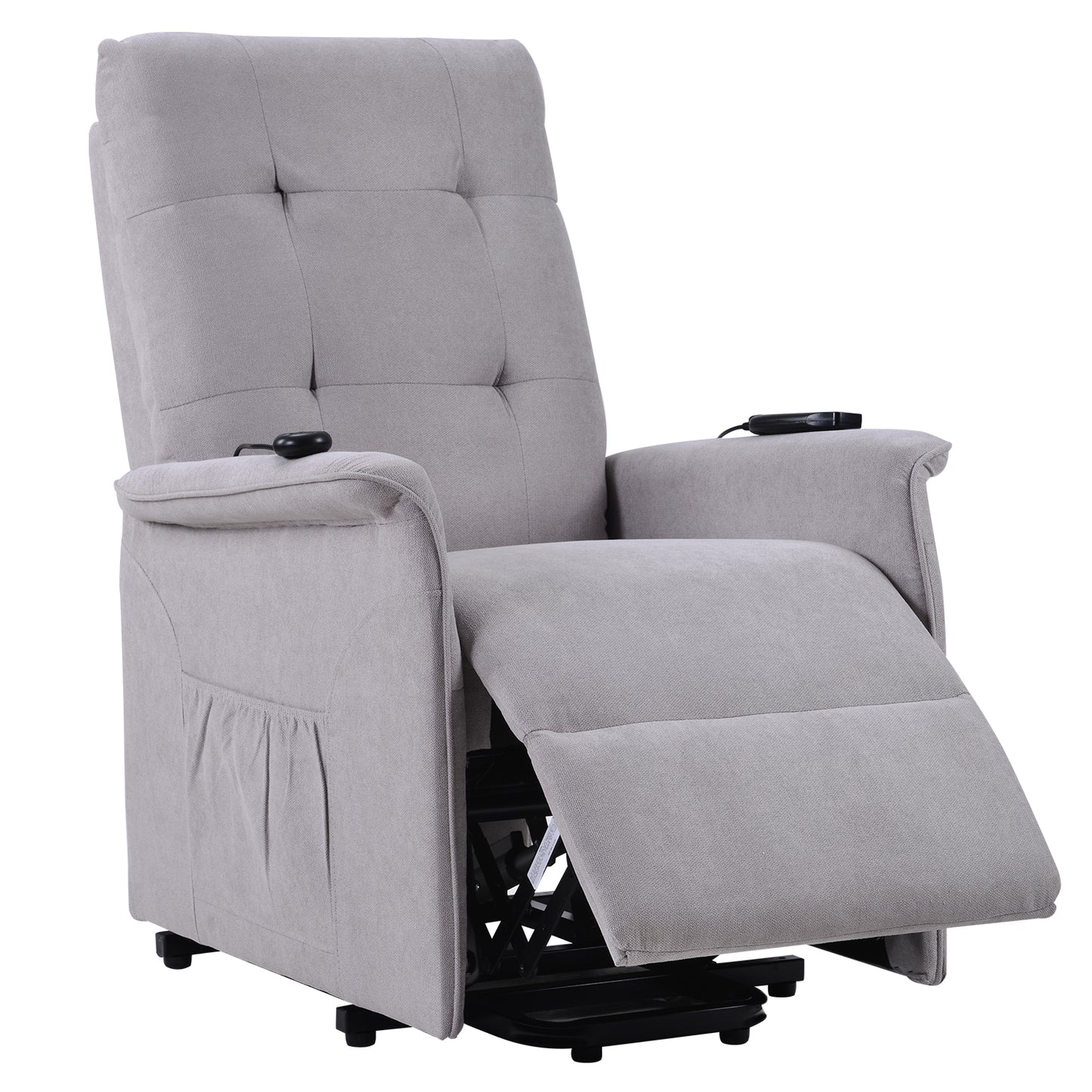 Electric Power Lift Recliner Chair with Adjustable Massage - Ideal for Seniors