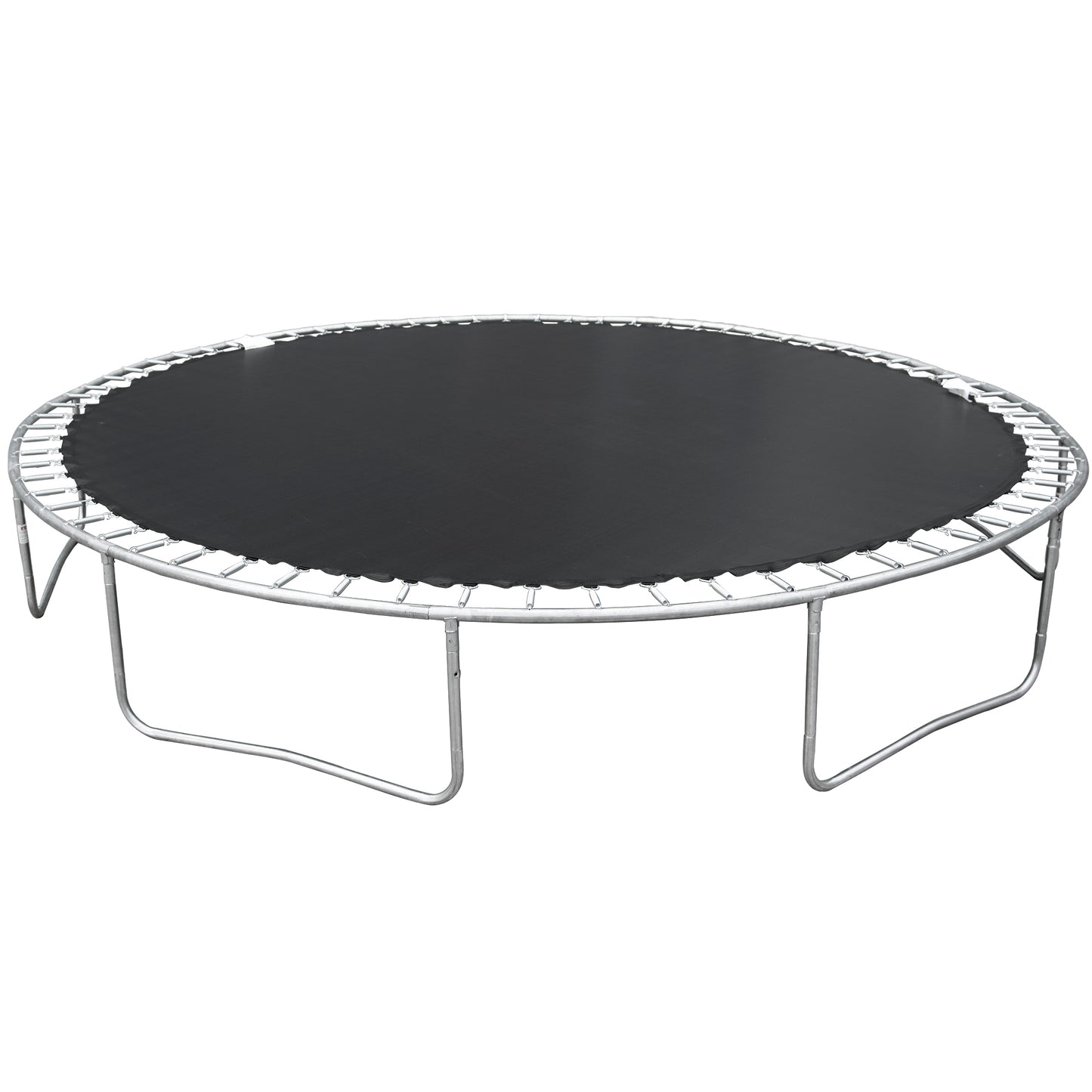 14FT Trampoline for Adults & Kids with Basketball Hoop, Outdoor Trampolines w/Ladder and Safety Enclosure Net for Kids and Adults,Double-side Color cover