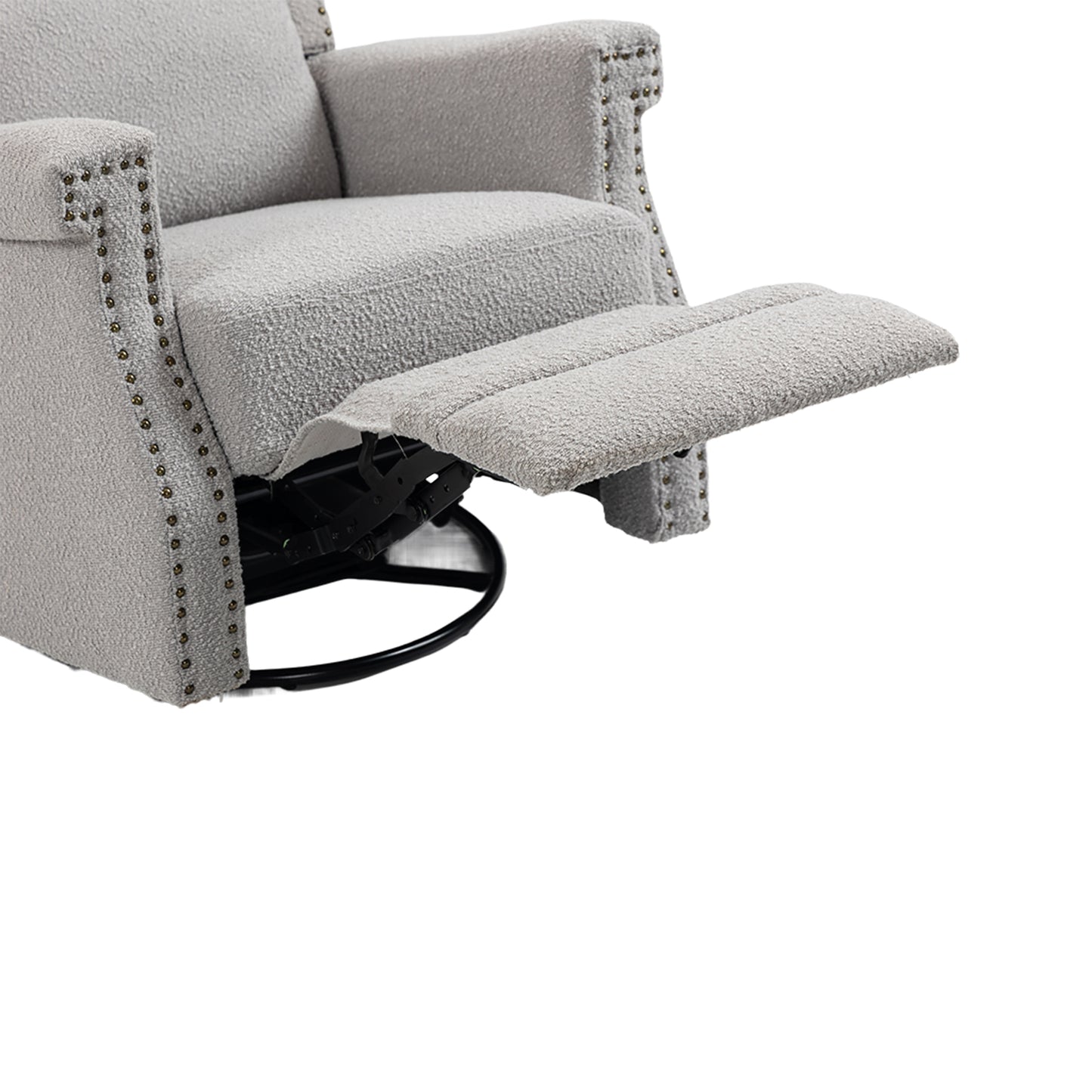 360° Swivel Recliner Chair with Rocking and Reclining Functions