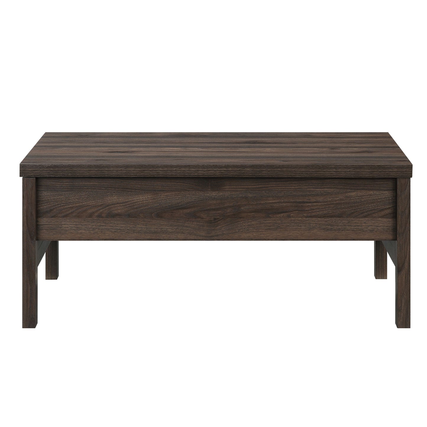 Harel Walnut Finish Lift-Top Coffee Table