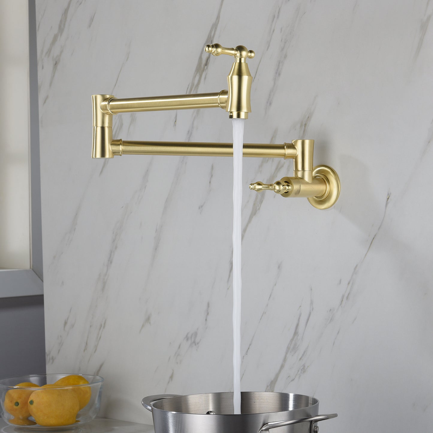 Pot Filler Faucet Wall Mount