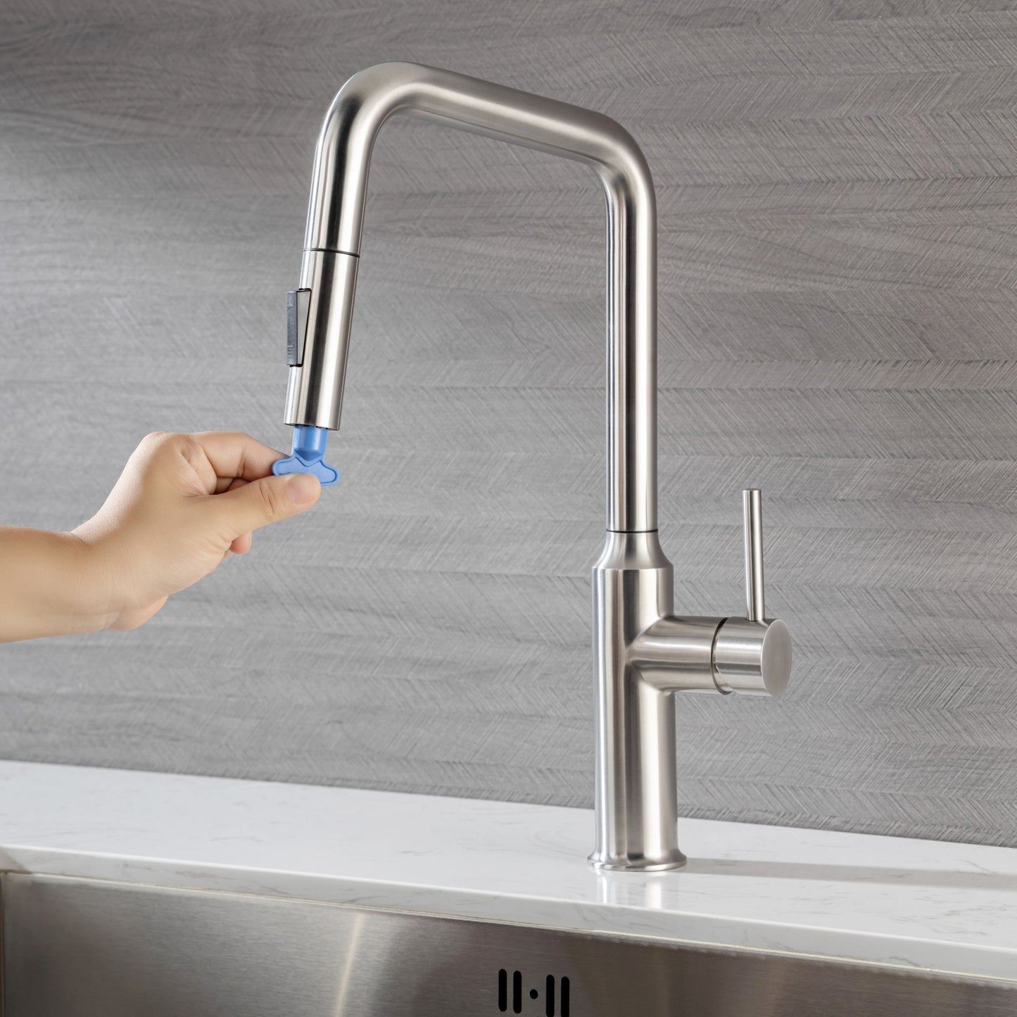 Rainlex Pull Down Kitchen Faucet