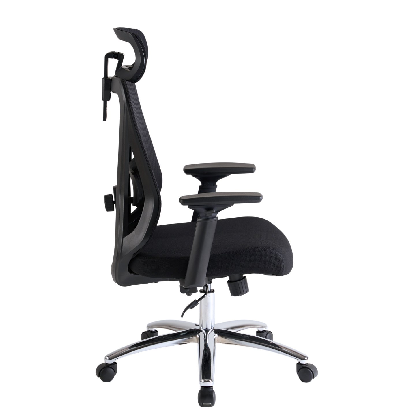 Ergonomic Office Desk Chair,Mesh High Back Computer Chair with Adjustable 3D Headrest & Lumbar Support & Flip-Up Arms Executive/Home/Study/Work Office Desk Chairs with Wheels