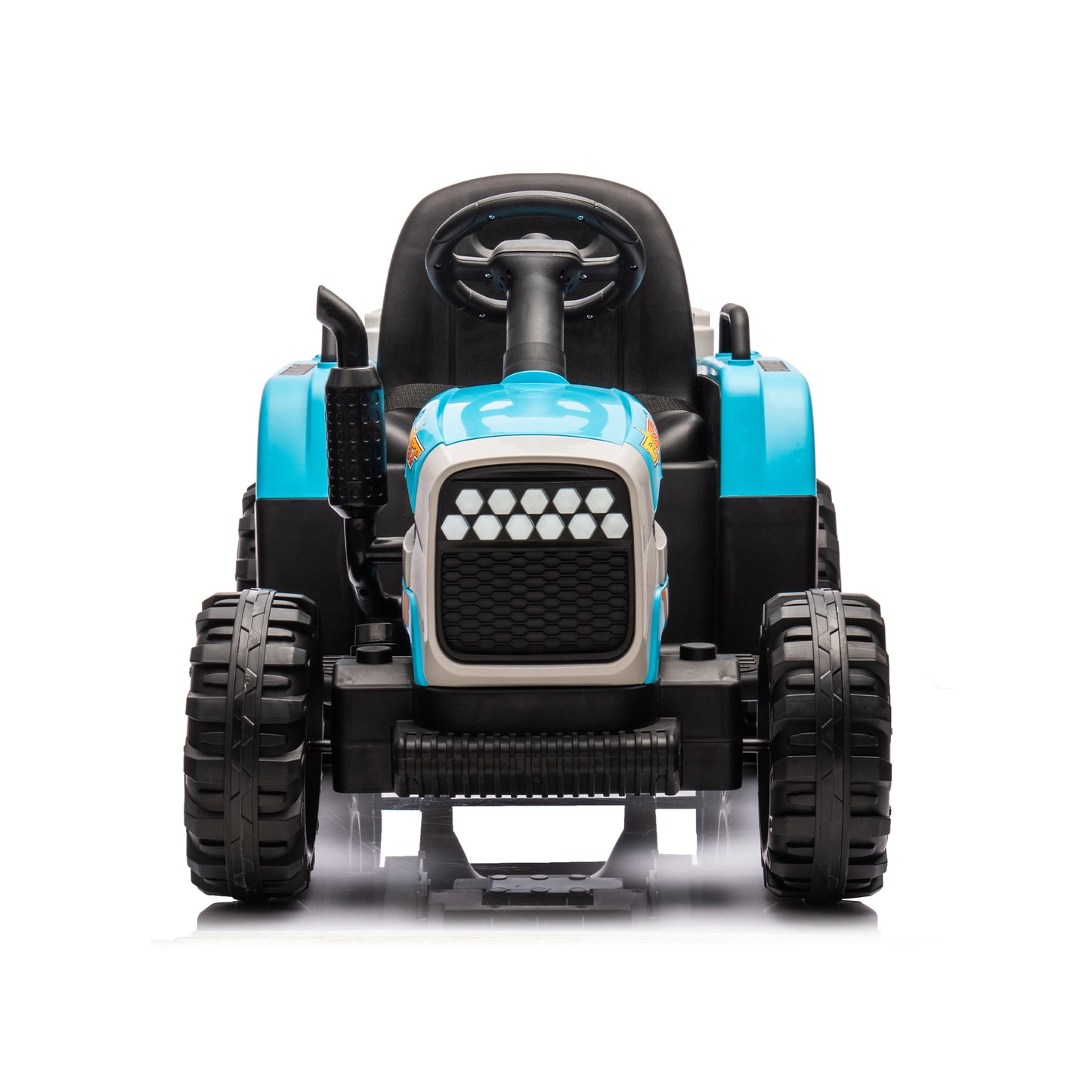 Electric Tractor Ride-On Toy with Remote Control and Luxury Features