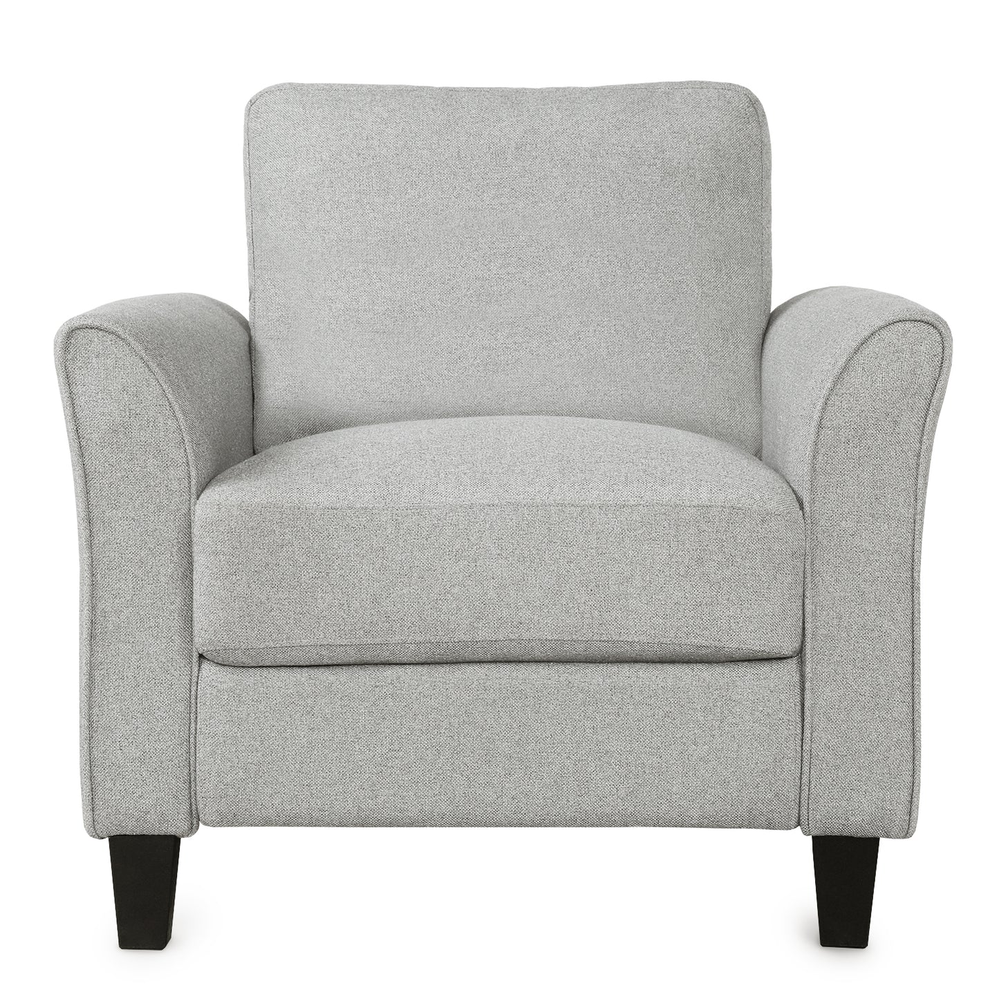 Living Room Furniture chair  and 3-seat Sofa (Light Gray)