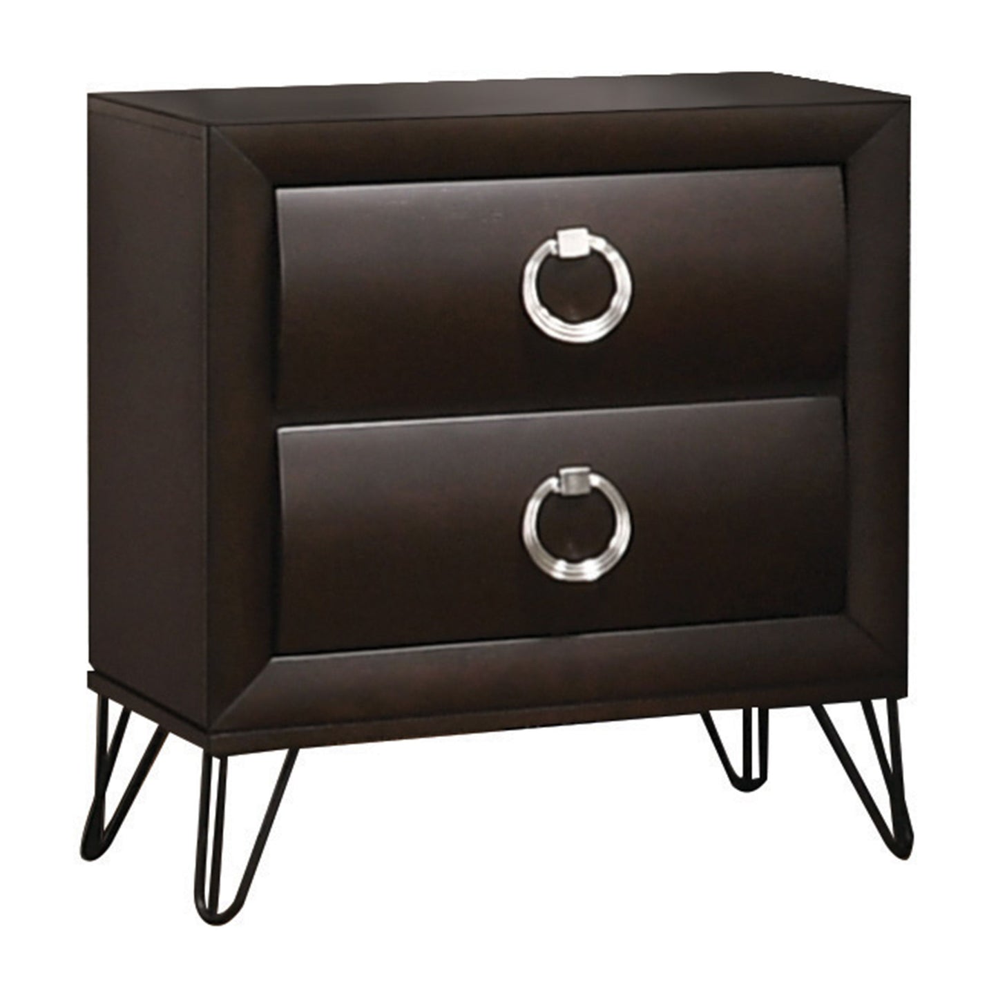 Tablita Nightstand, Dark Merlot 27463