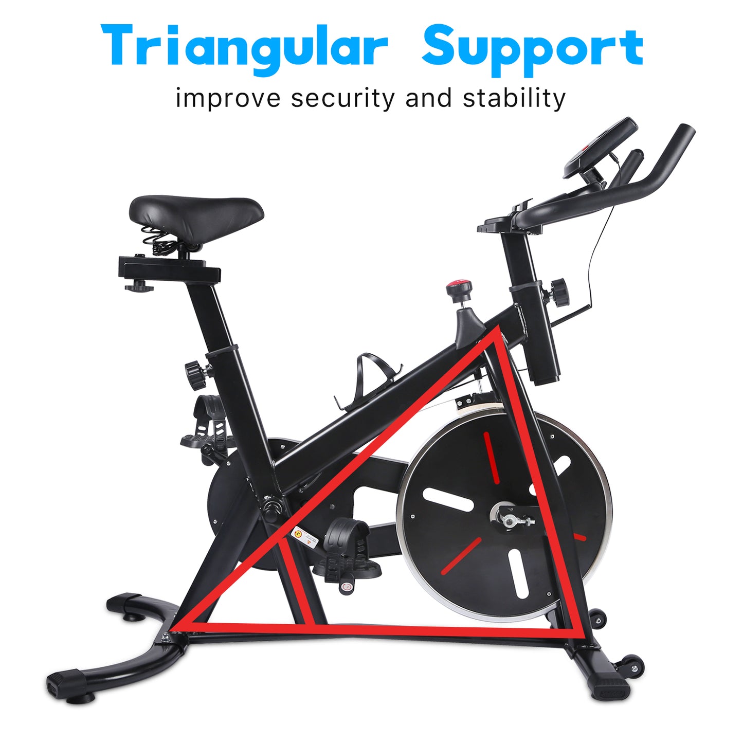 Exercise Bike Indoor Cycling Training Stationary Exercise Equipment for Home Cardio Workout Cycle Bike Training