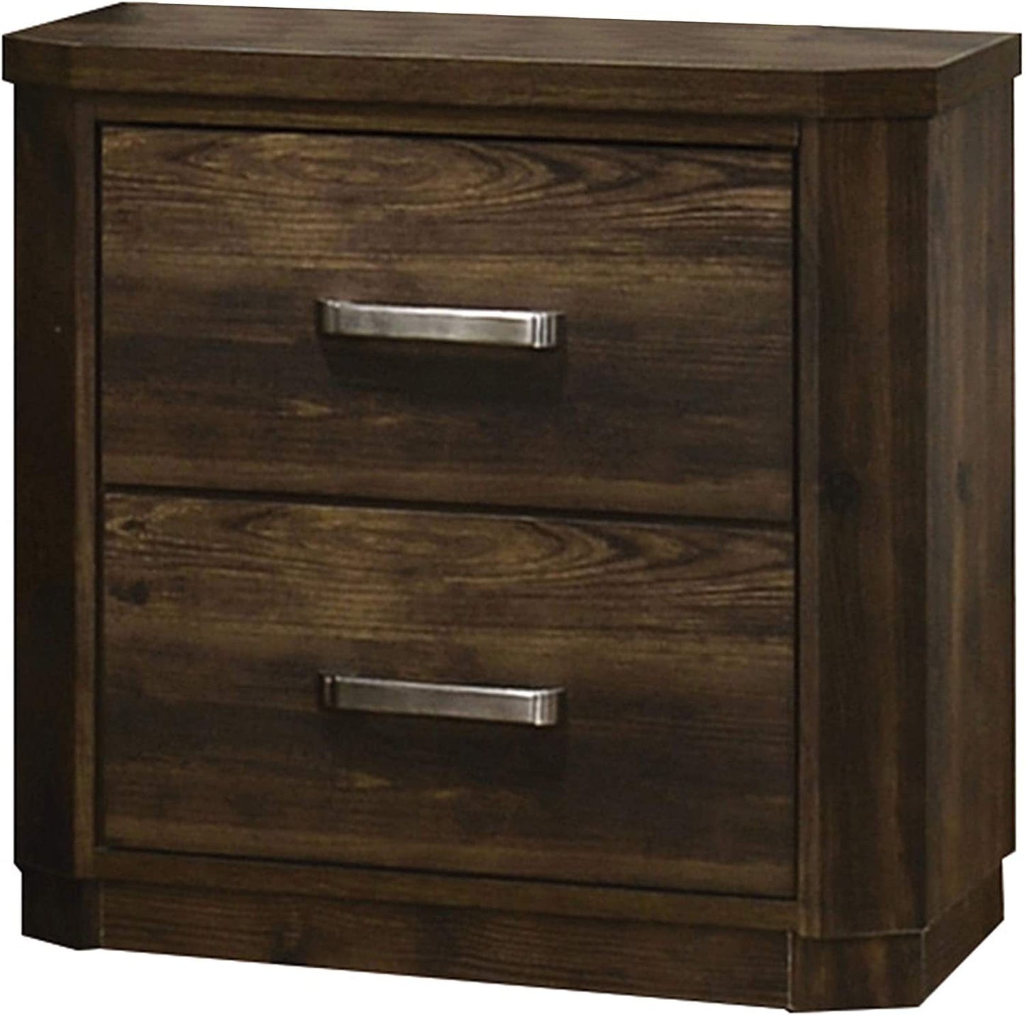 Elettra Nightstand, Rustic Walnut 24853