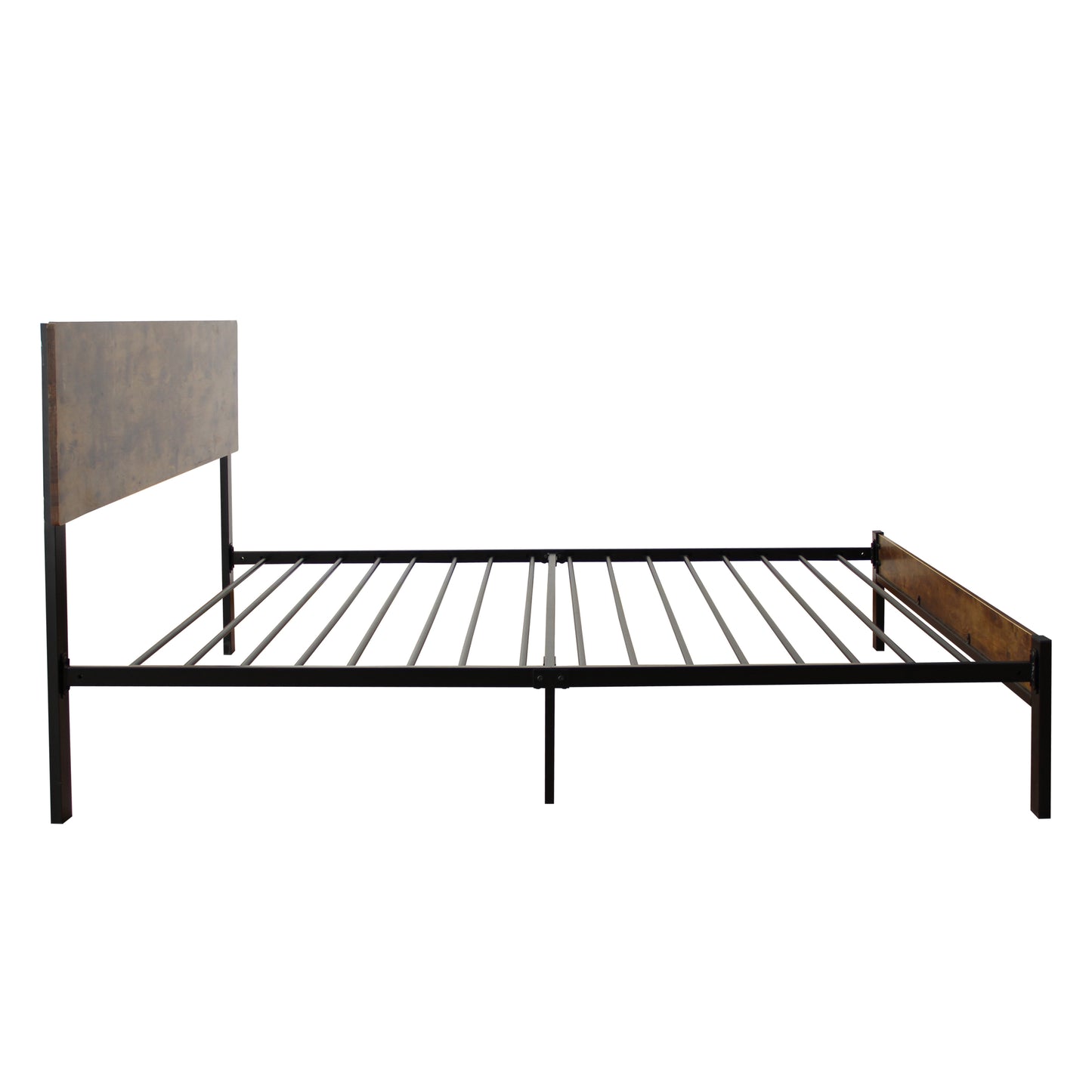 Twin Size  metal bed Sturdy System Metal Bed Frame ,Modern style and comfort to any bedroom ,black