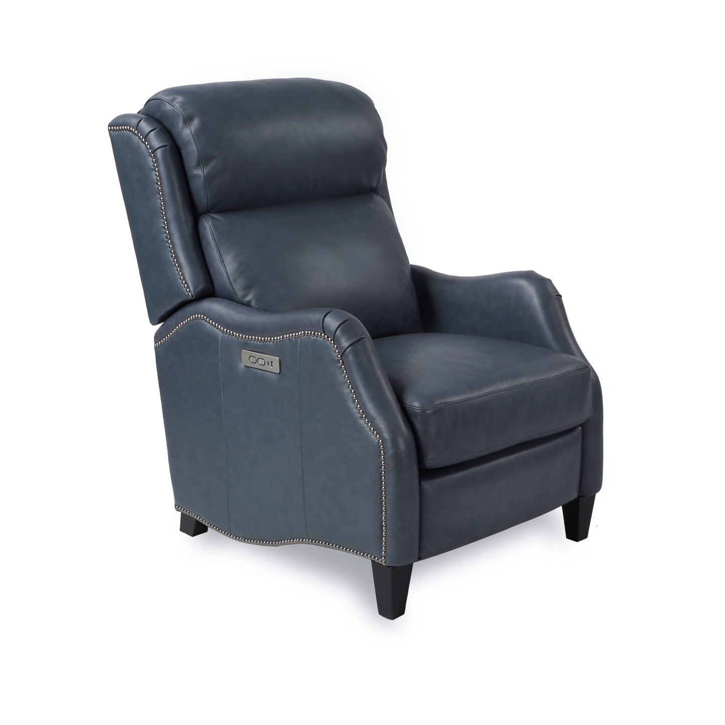 Belinda Genuine Leather Dual Power Recliner Chair with USB and Type C Charging