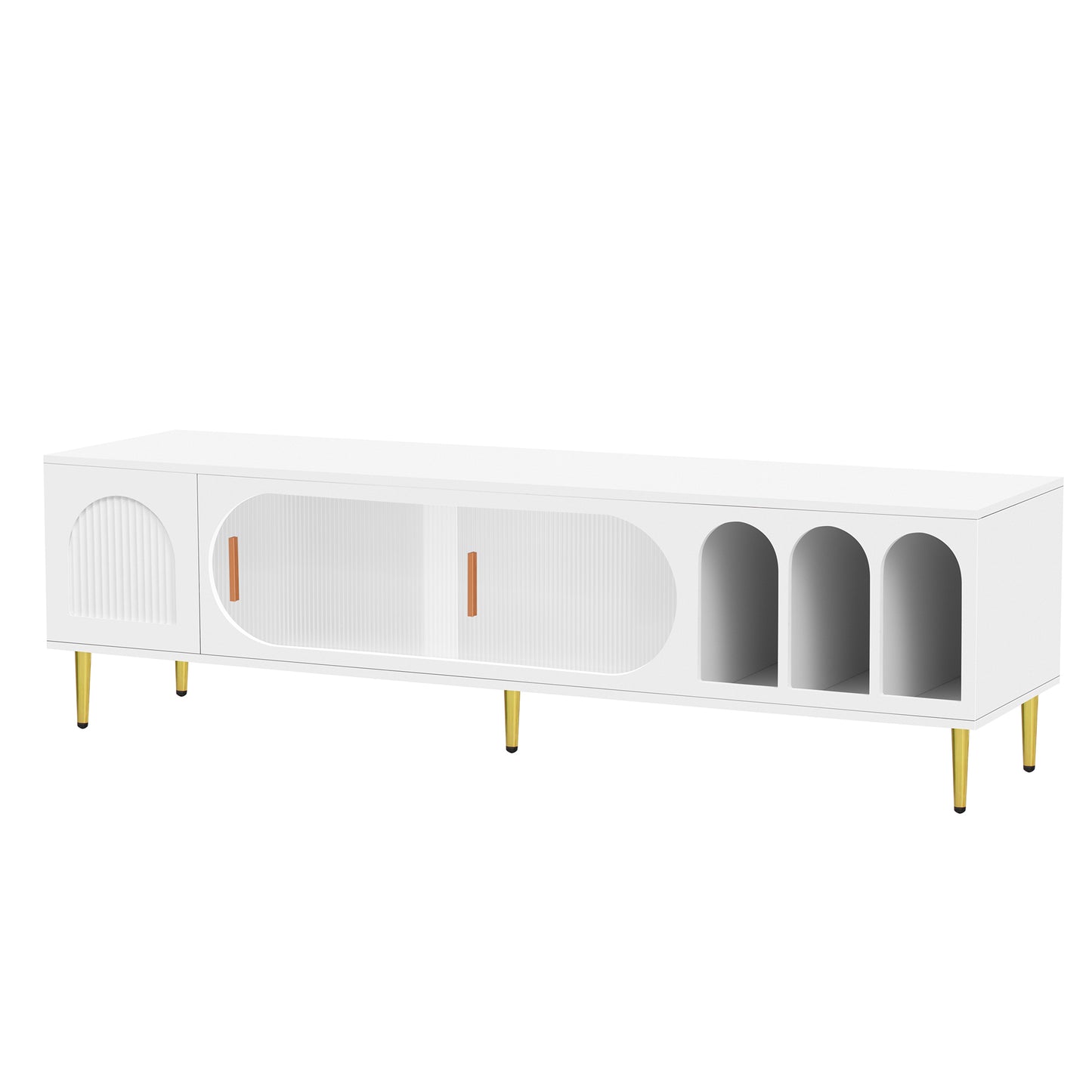 U-Can Modern TV Stand: Elegant and Functional Entertainment Center Furniture