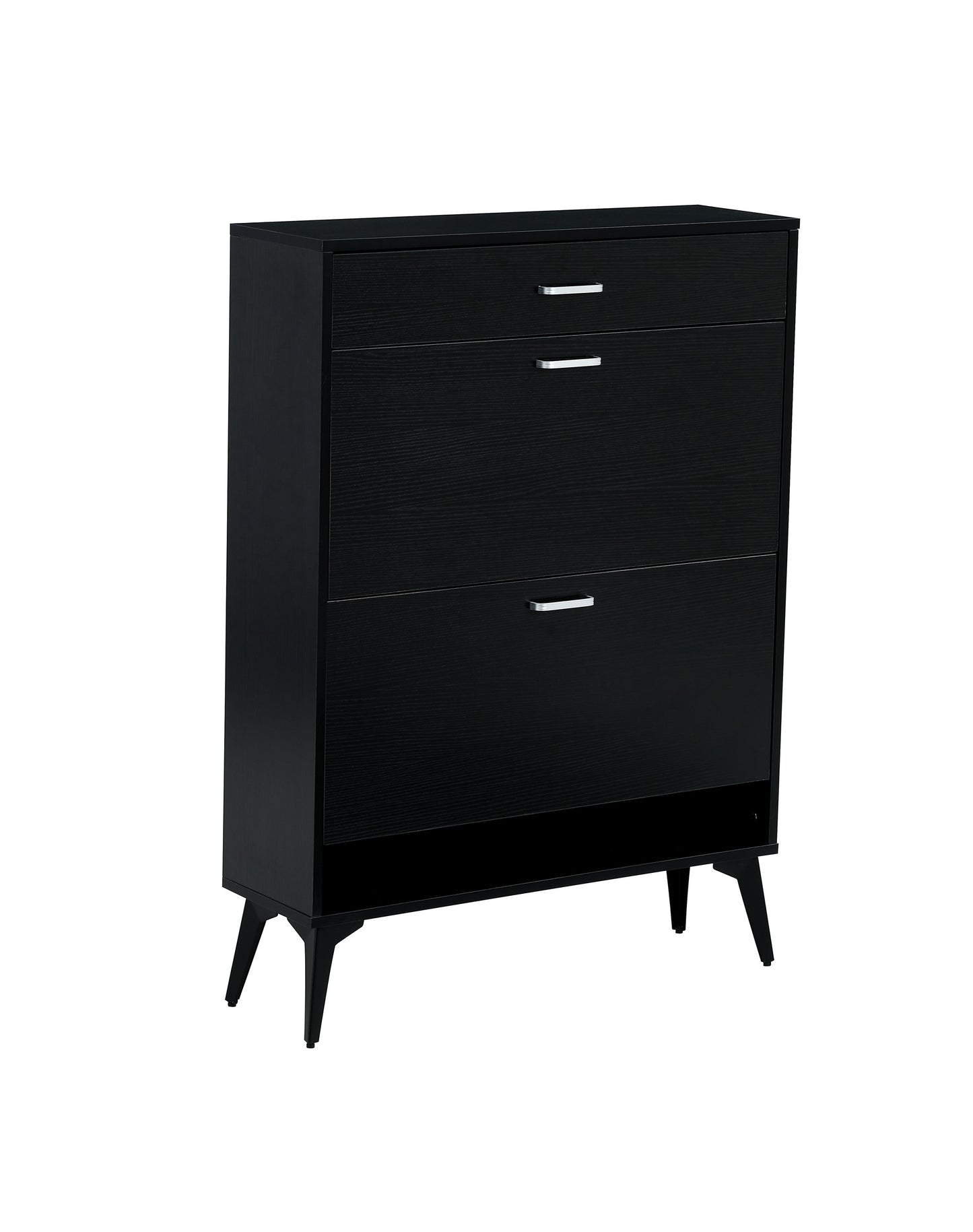 Shoe Cabinet , Shoe storage shelves, Black