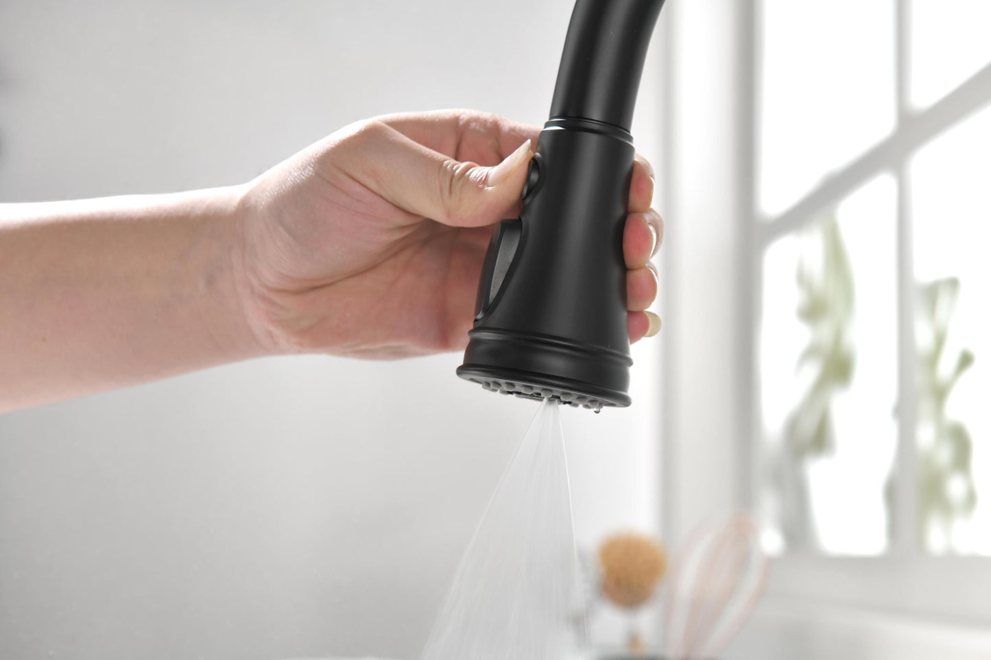 Touch Kitchen Faucet with Pull Down Sprayer