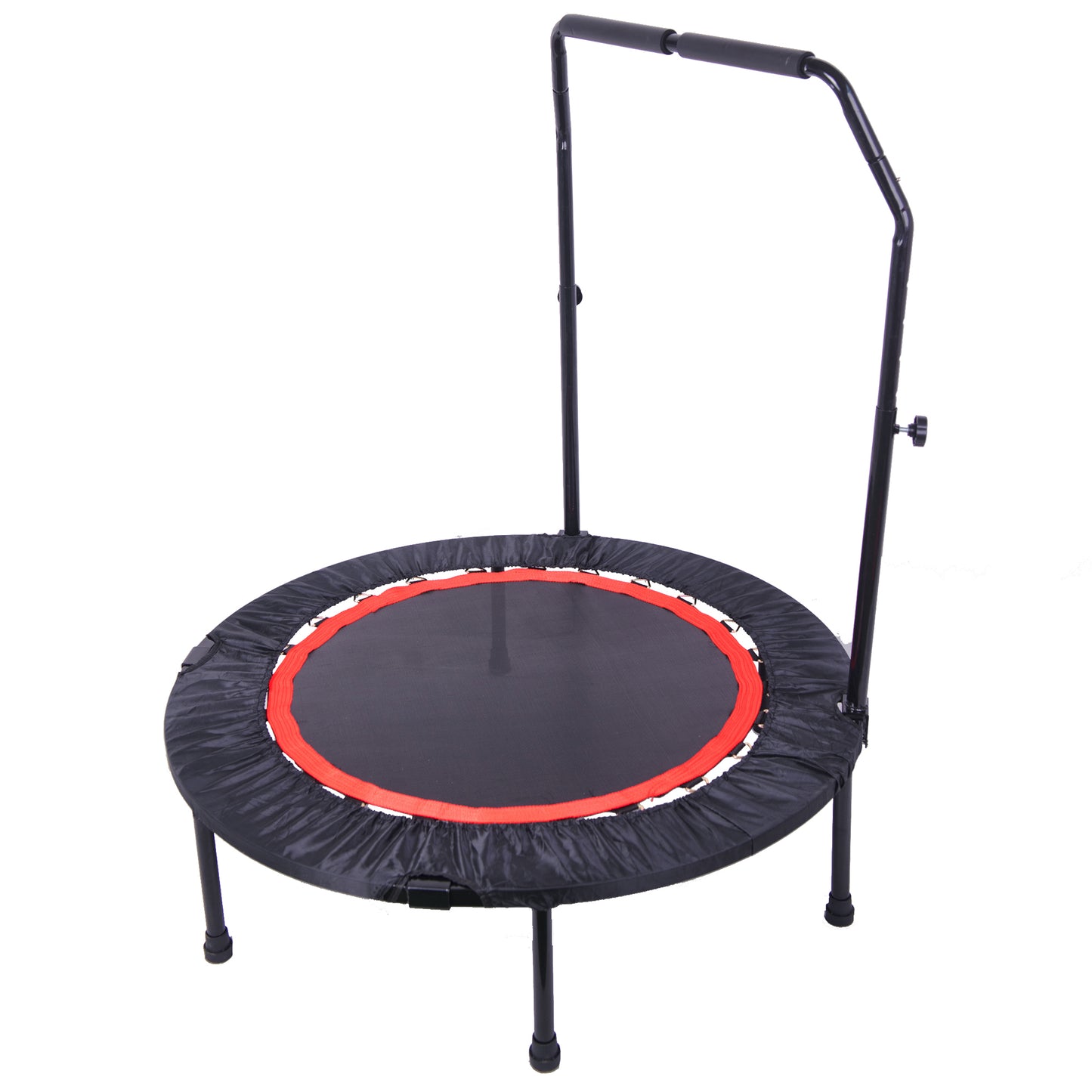 40 Inch Mini Exercise Trampoline for Adults or Kids  Indoor Fitness Rebounder Trampoline with Safety Pad  Max. Load 300LBS