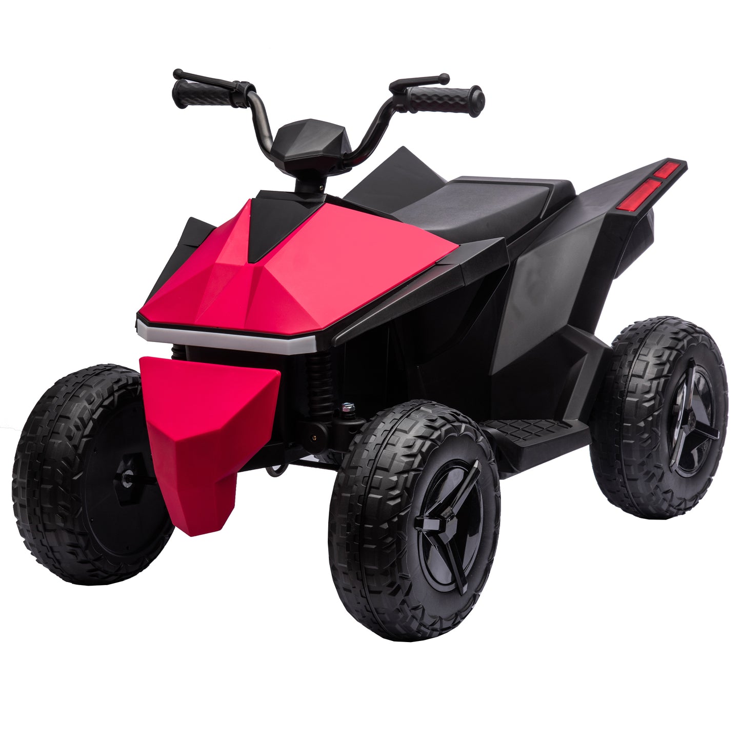 Electric ATV Style Ride-On Car for Kids 3-8 Years with Multi-Functional Touch Screen and LED Lights