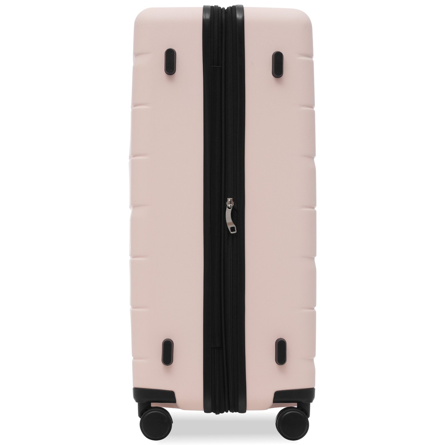 Luggage Sets 3 Piece Suitcase Set 20/24/28,Carry on Luggage Airline Approved,Hard Case with Spinner Wheels,Pink and Black