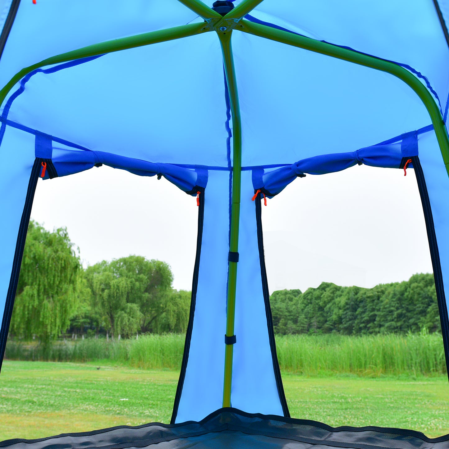 Children's 10ft Climbing Dome with Canopy and Playmat