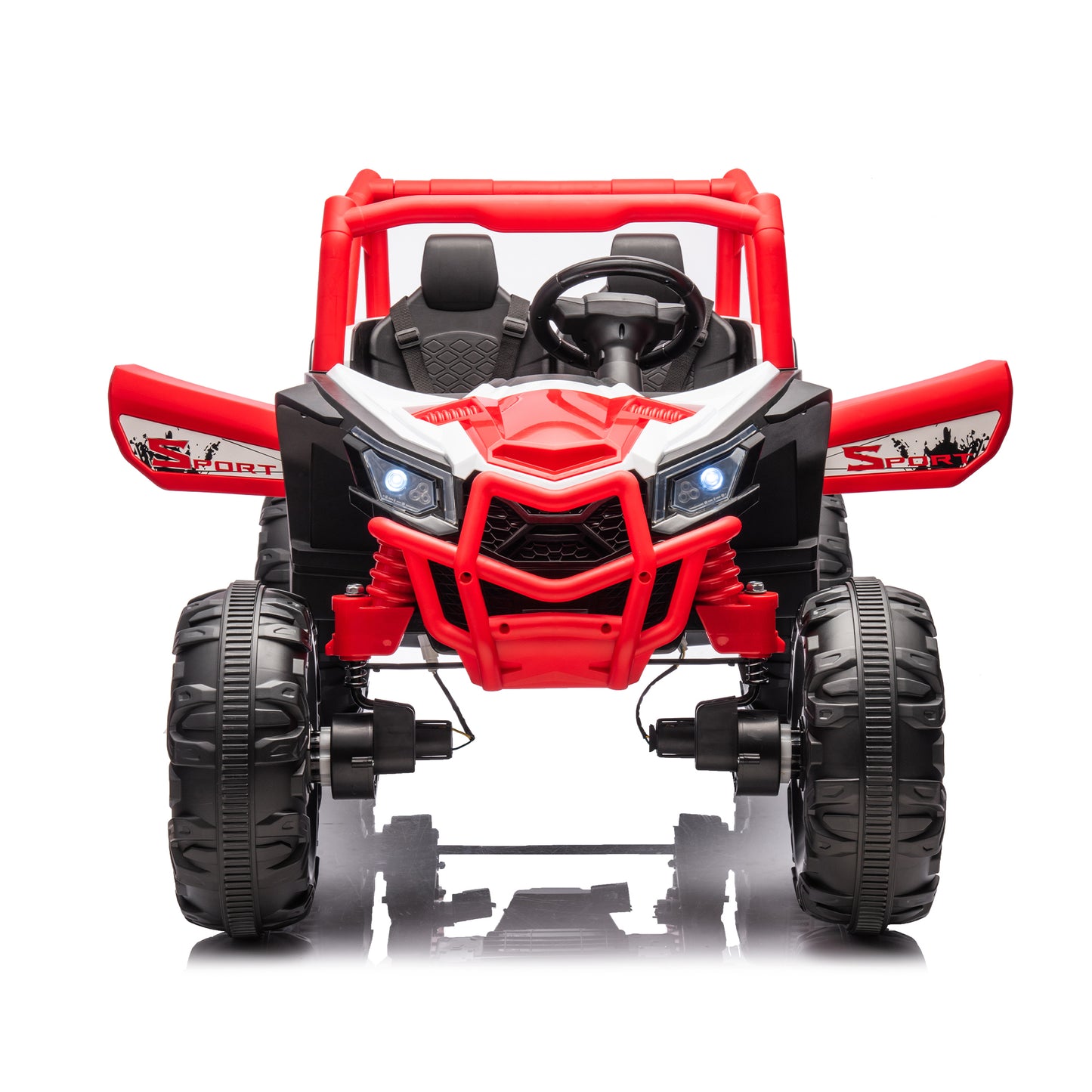 XXL 24V Ride On UTV Car for Kids - 2-Seater Off-Road Truck with Safety Belts and Parent Remote Control