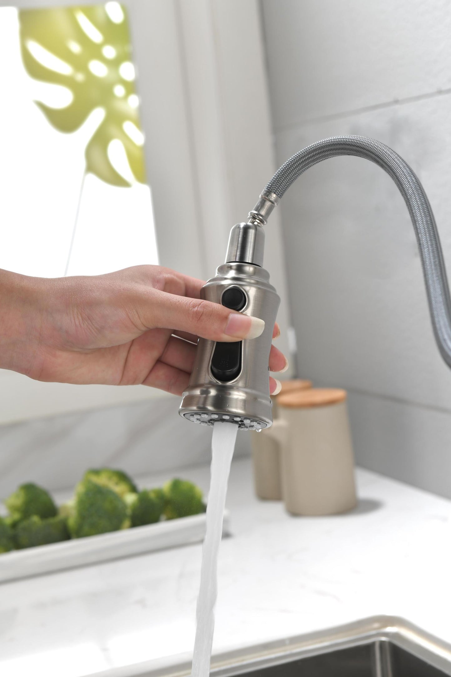 Touch Kitchen Faucet with Pull Down Sprayer