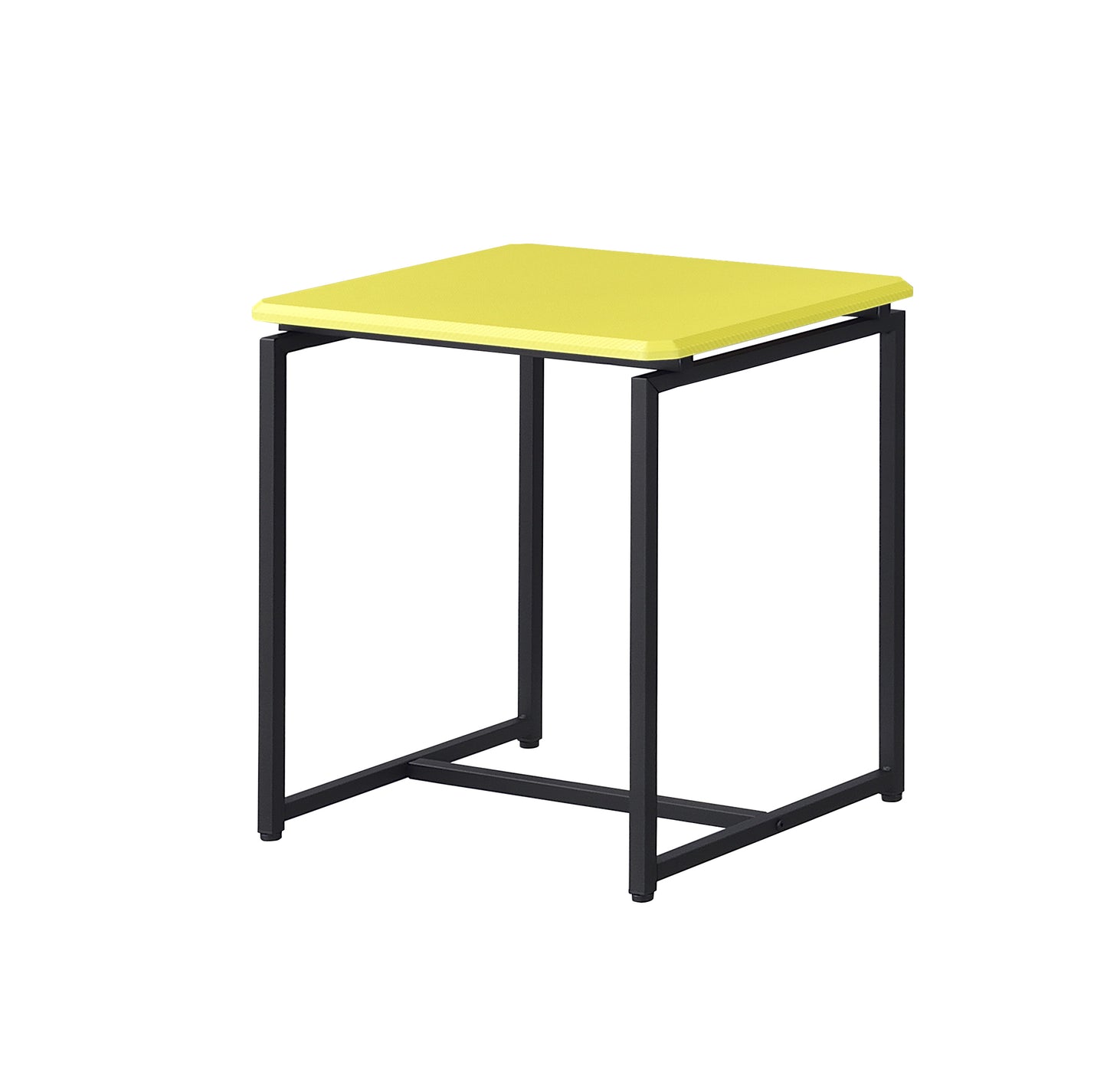 Yellow Carbon Fiber Coffee and End Table Set by GT