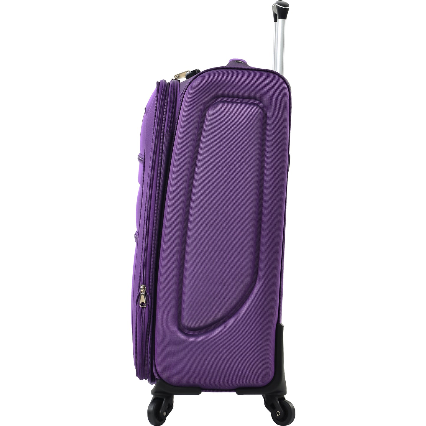 Softside Luggage Expandable 3 Piece Set Suitcase Upright Spinner Softshell Lightweight Luggage Travel Set