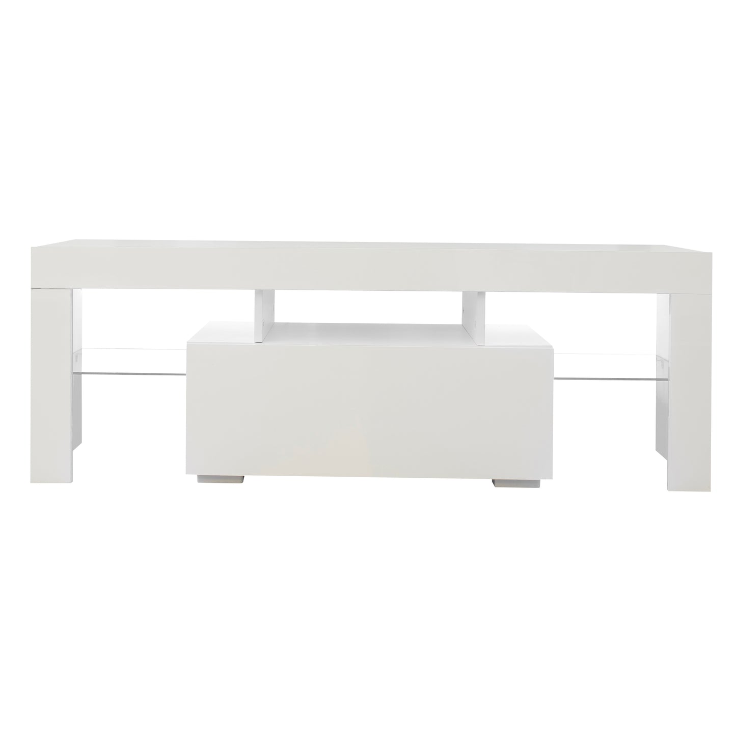 Modern LED Entertainment TV Stand with Elegant Design