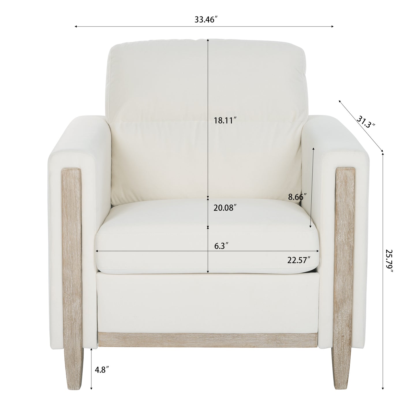 Single Seat Sofa for Elegant Living Rooms