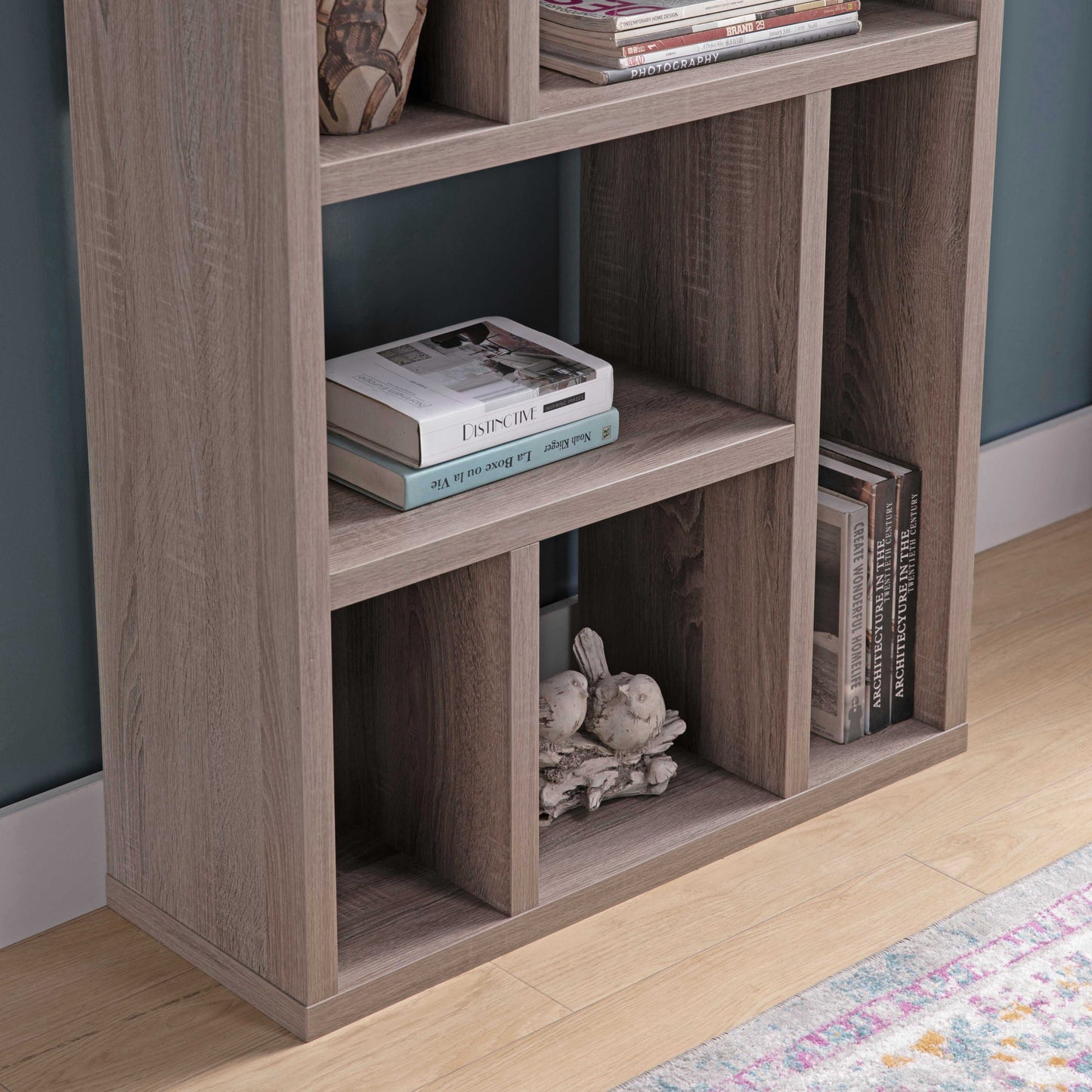 Display Cabinet Dark Taupe