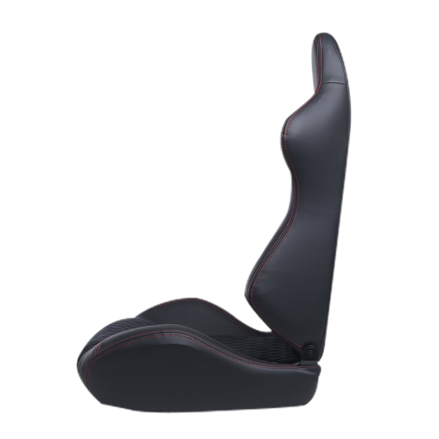 2pcs Racing Seats with High Quality PVC and Suede Material