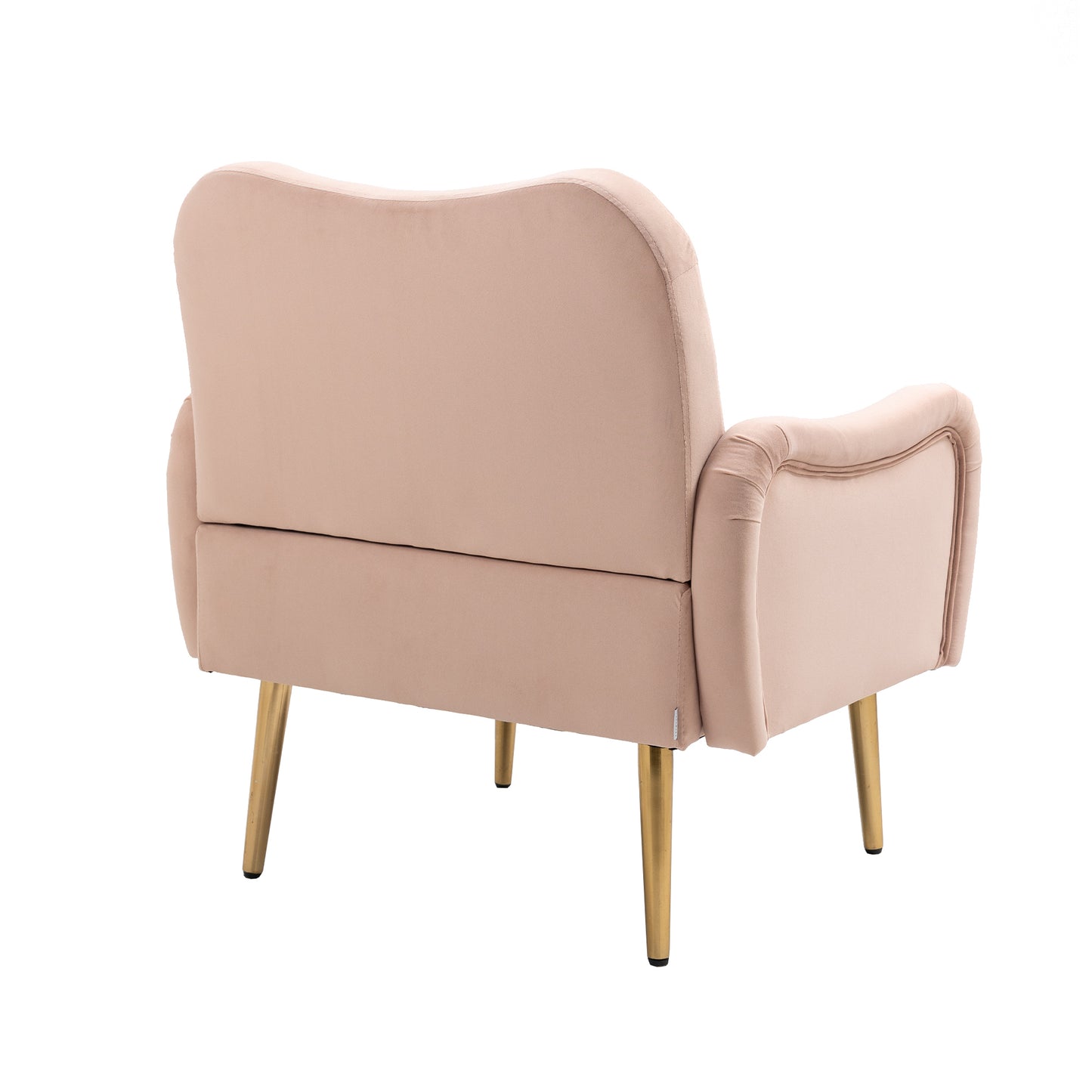 Velvet Chair , Accent  chair/ Living room lesiure chair with metal feet