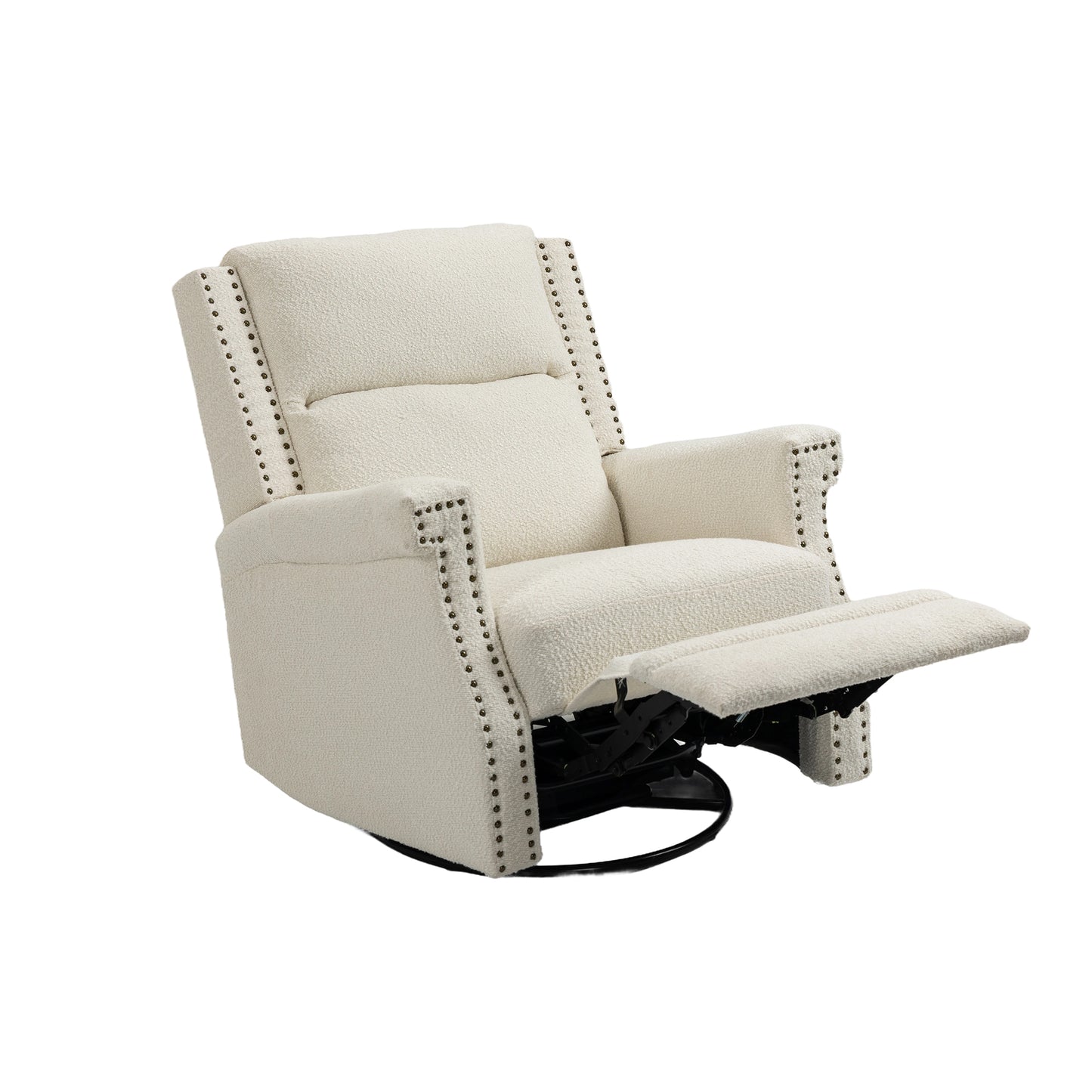 360 Degree Swivel Recliner Chair with Rocking and Reclining Capabilities