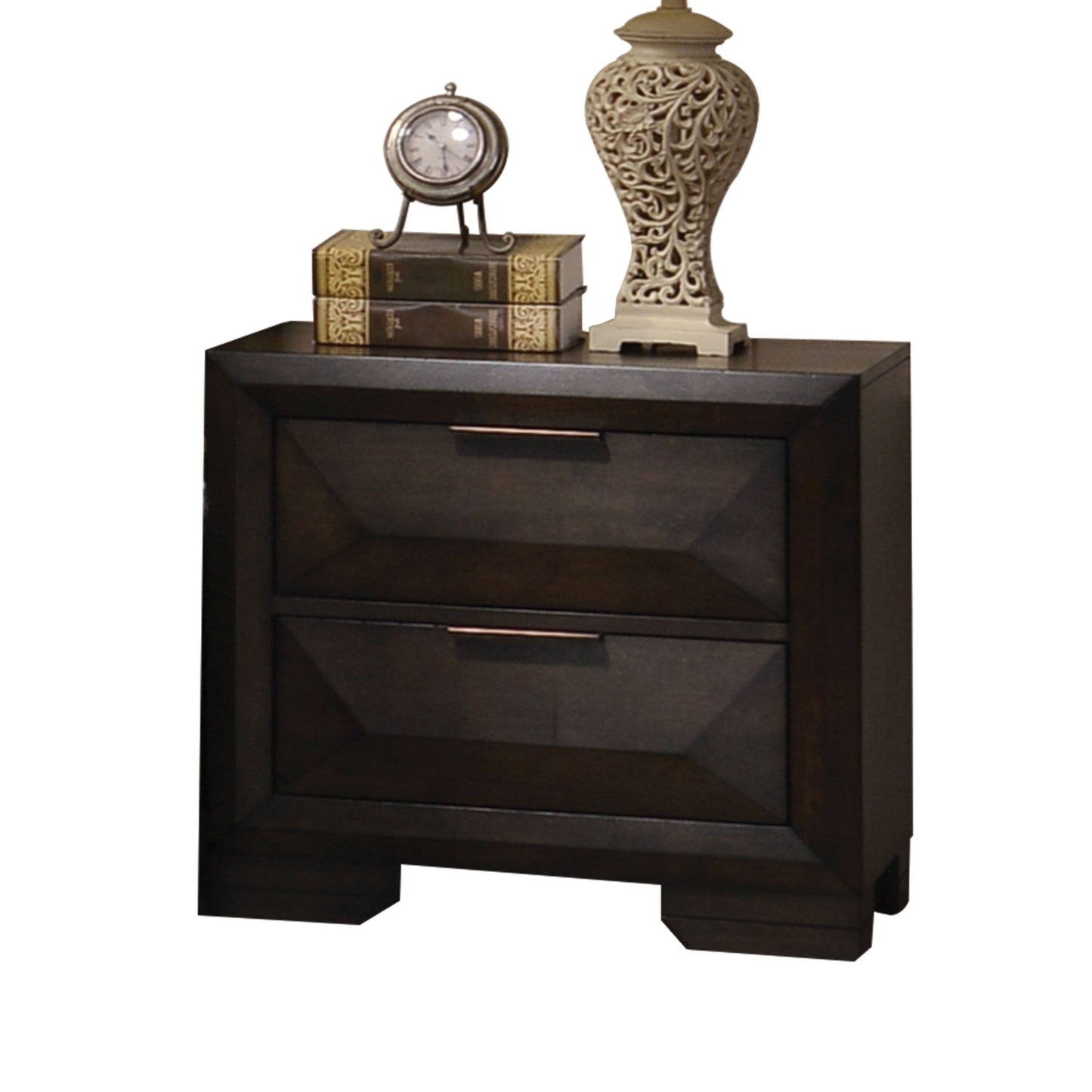 Merveille Nightstand in Espresso 22873