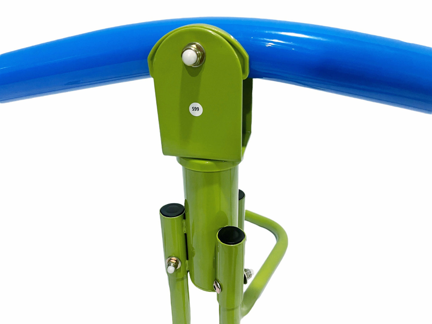 360° Swivel Seesaw for Kids - Green and Blue, Age 3+